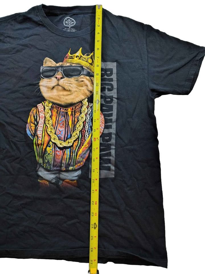 Other Men's D&M Big Paw Paw Cat T-Shirt Size Medium Size US M / EU 48-50 / 2 - 6 Thumbnail