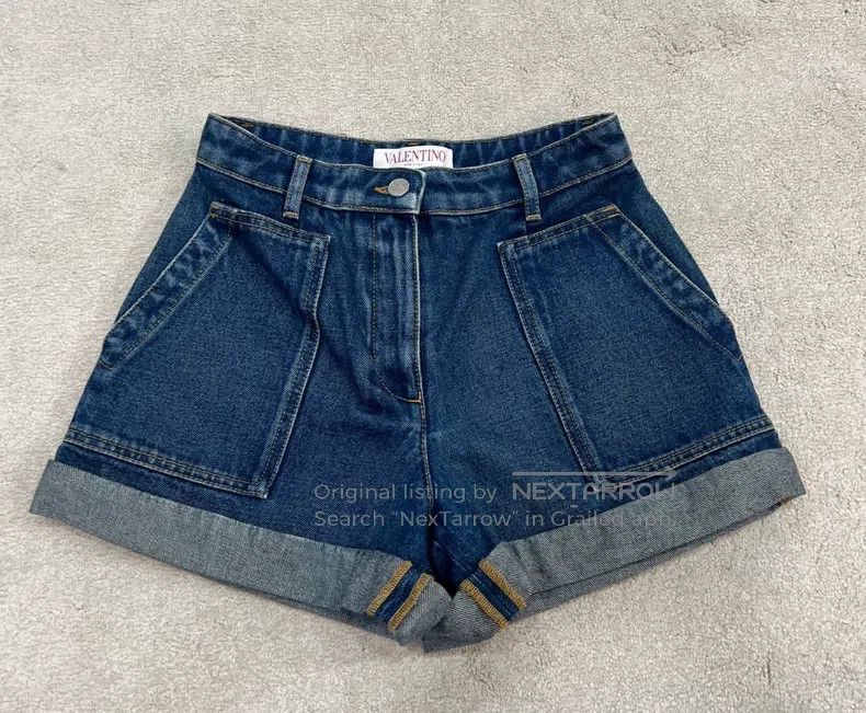 Valentino Valentino Denim shorts Size 37" - 1 Thumbnail