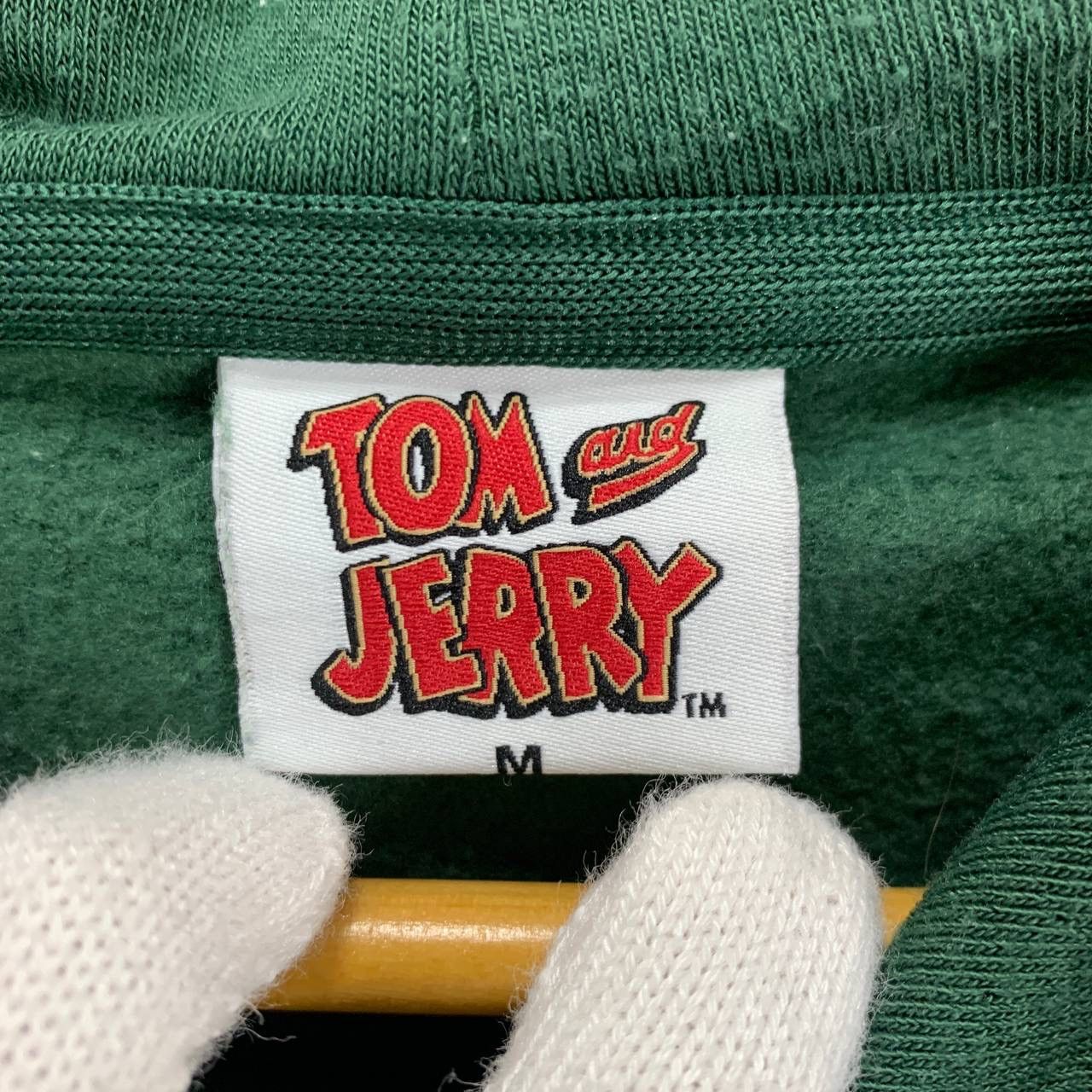 Cartoon Network TOM & JERRY Crop Hoodie Pullover #2413-13x Size S / US 4 / IT 40 - 6 Thumbnail