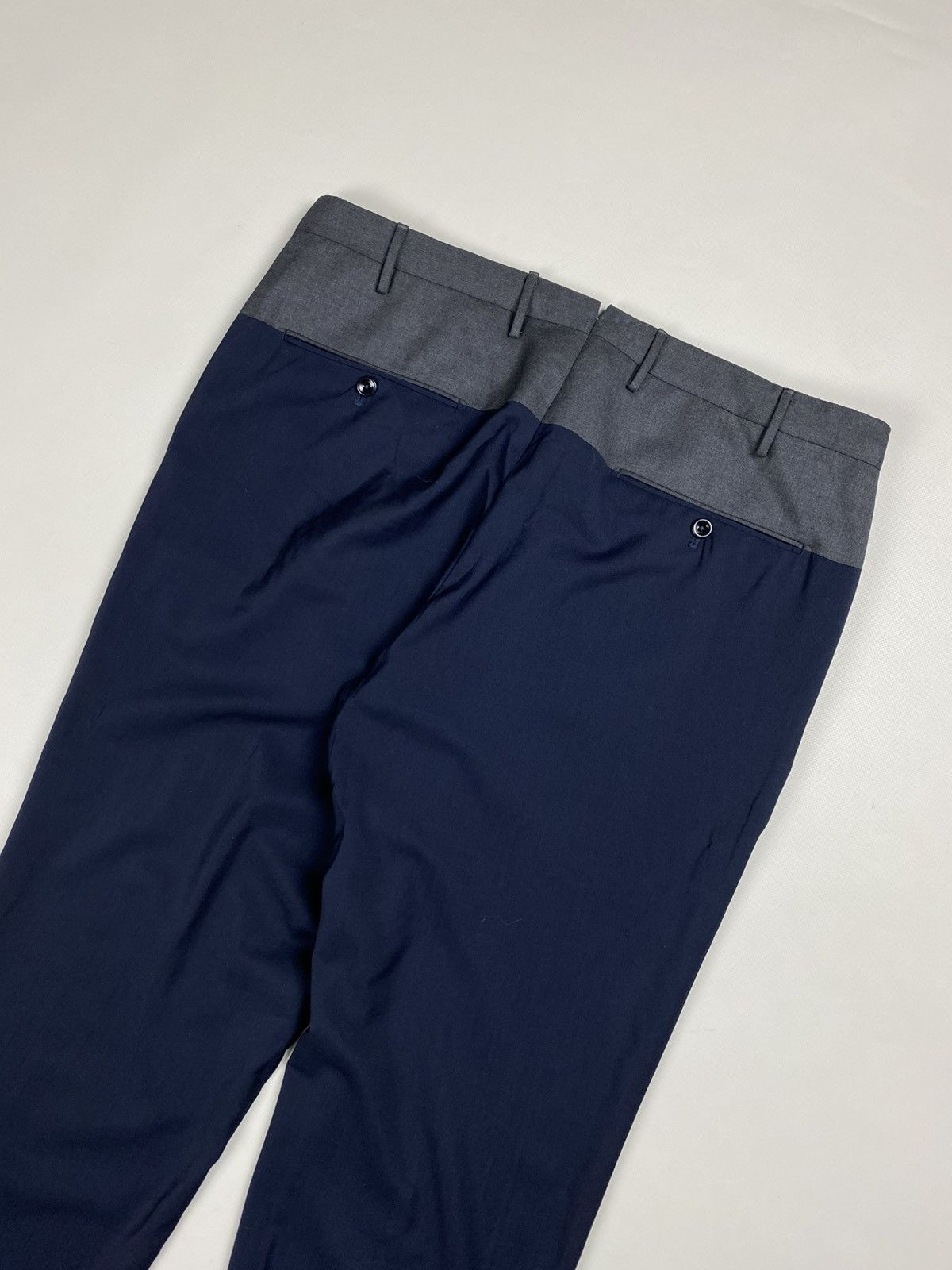 Incotex Incotex Men’s Wool Tapered Fit Dress Pants Trousers Size 52 Size US 36 / EU 52 - 19 Thumbnail