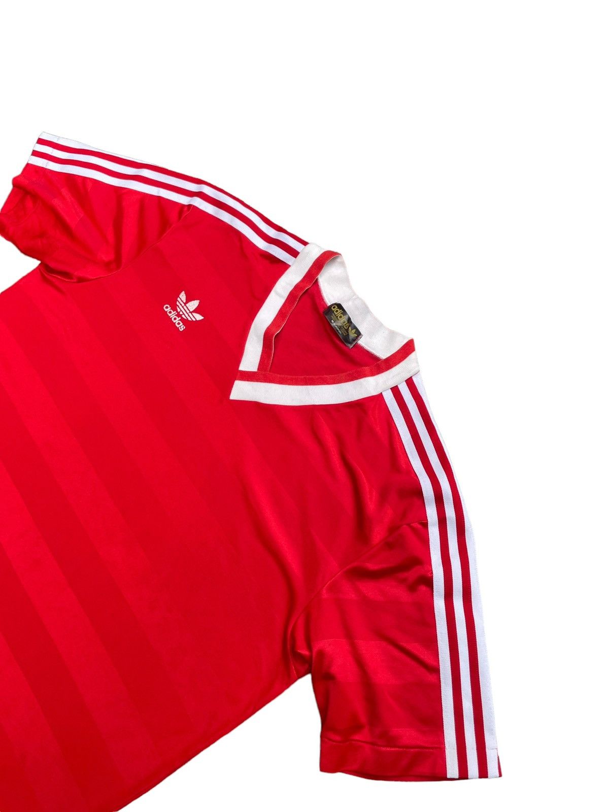 Adidas Vintage Adidas Trefoil Jersey Size US M / EU 48-50 / 2 - 2 Thumbnail