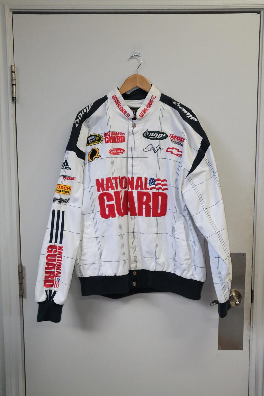Chase Authentics 00's Chase Authentic National Guard AMP Energy Racing Jacket Size XXL / US 16-18 / IT 52-54 - 1 Thumbnail