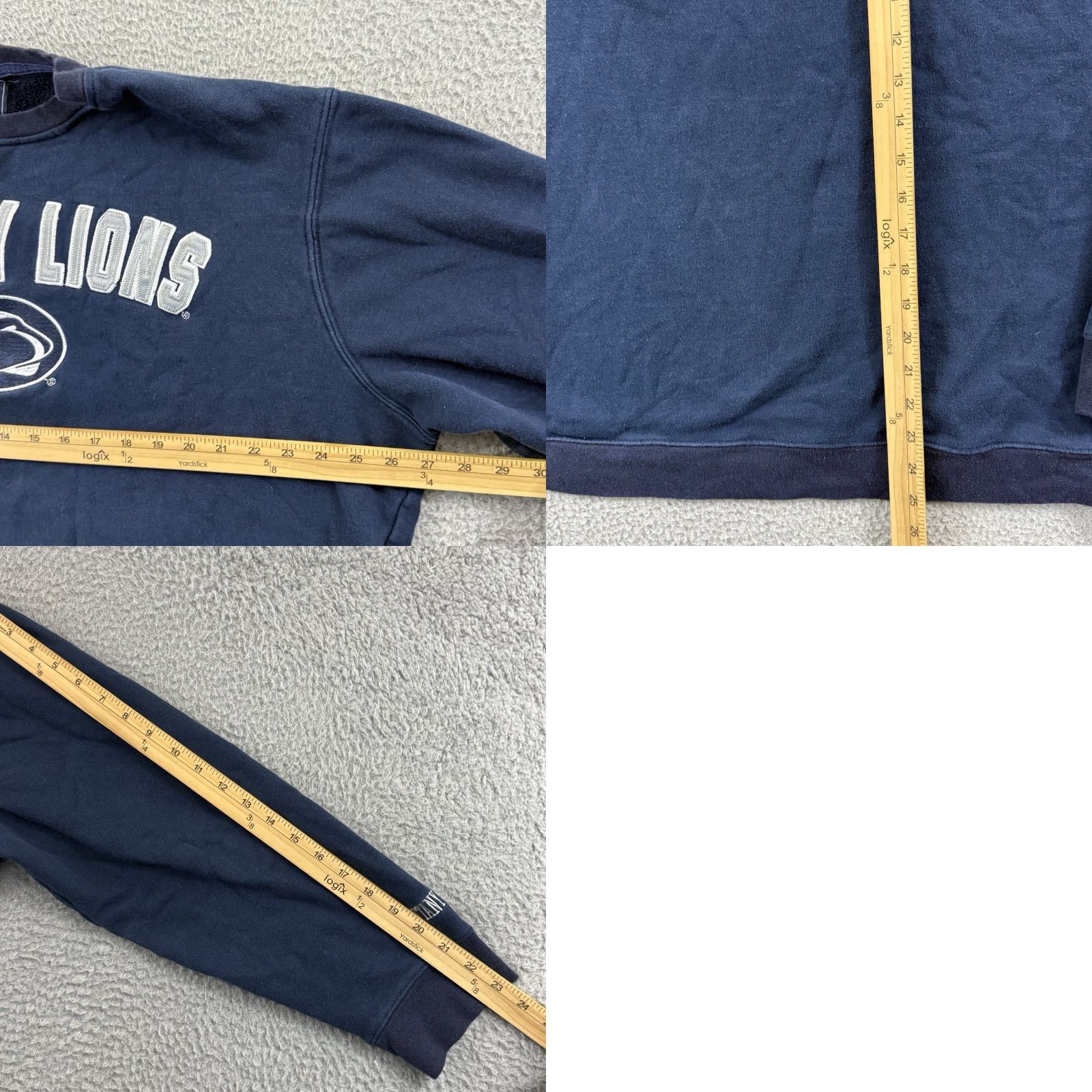 Vintage VINTAGE Penn State Nittany Lions Sweatshirt Men’s 2XL Blue 90s University College Logo Graphic Print Pullover Crewneck Sweatshirt USA J America Size US XXL / EU 58 / 5 - 8 Thumbnail