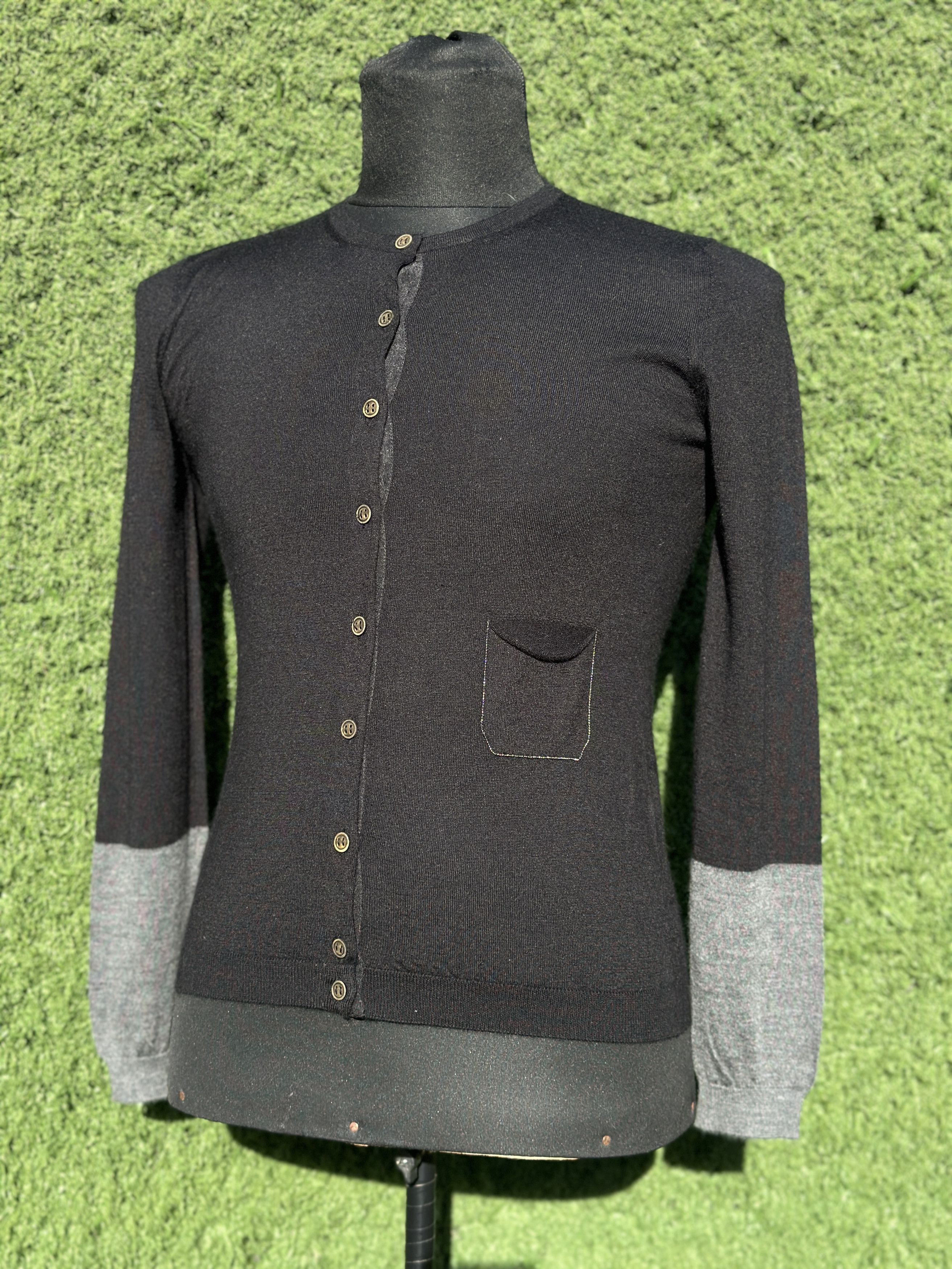 Iris von Arnim Iris von Arnim 100% Cashmere Knit Button Cardigan Size M Size M / US 6-8 / IT 42-44 - 8 Thumbnail