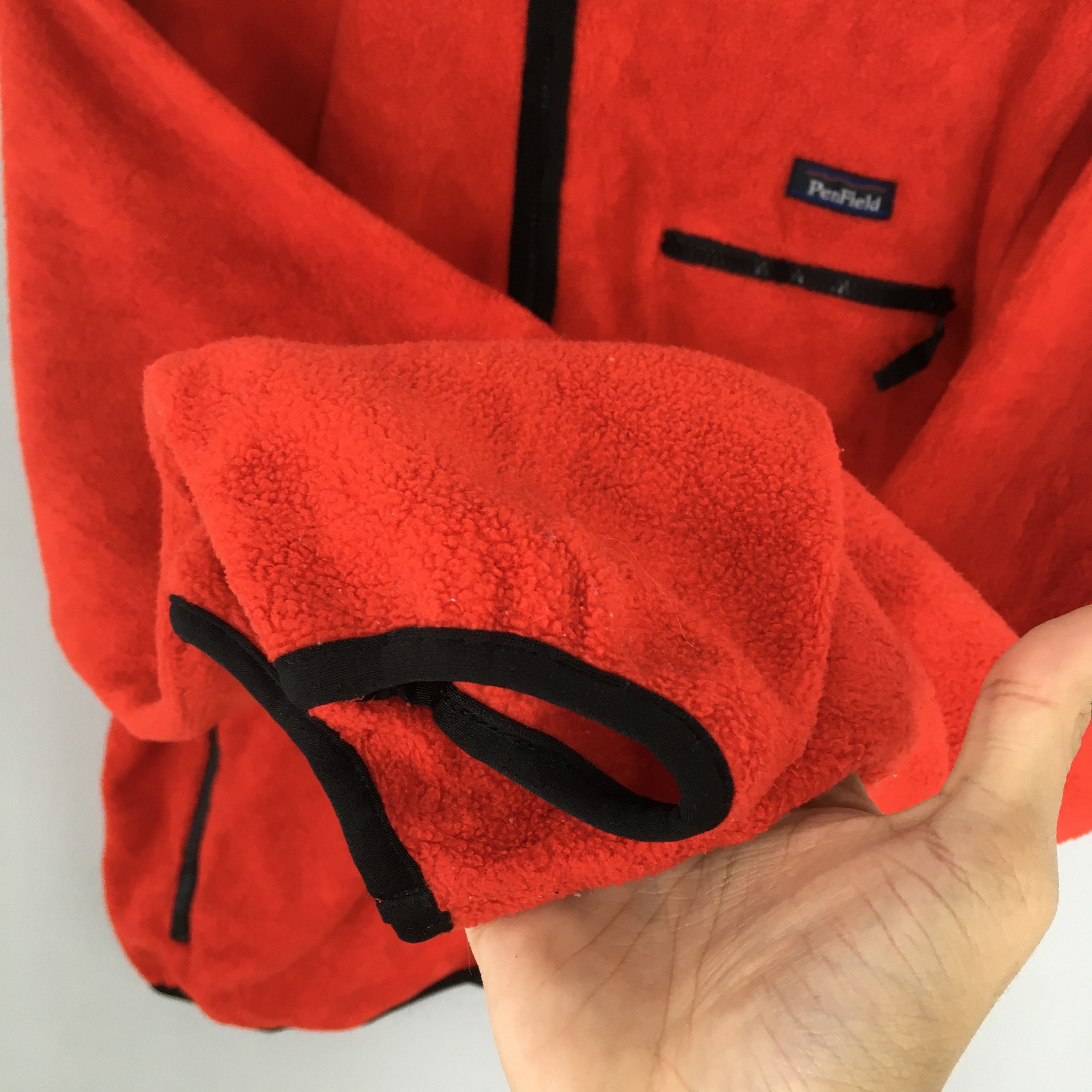 Penfield Vintage 90s Penfield Polartec Red Fleece Jacket Medium Size US M / EU 48-50 / 2 - 5 Thumbnail