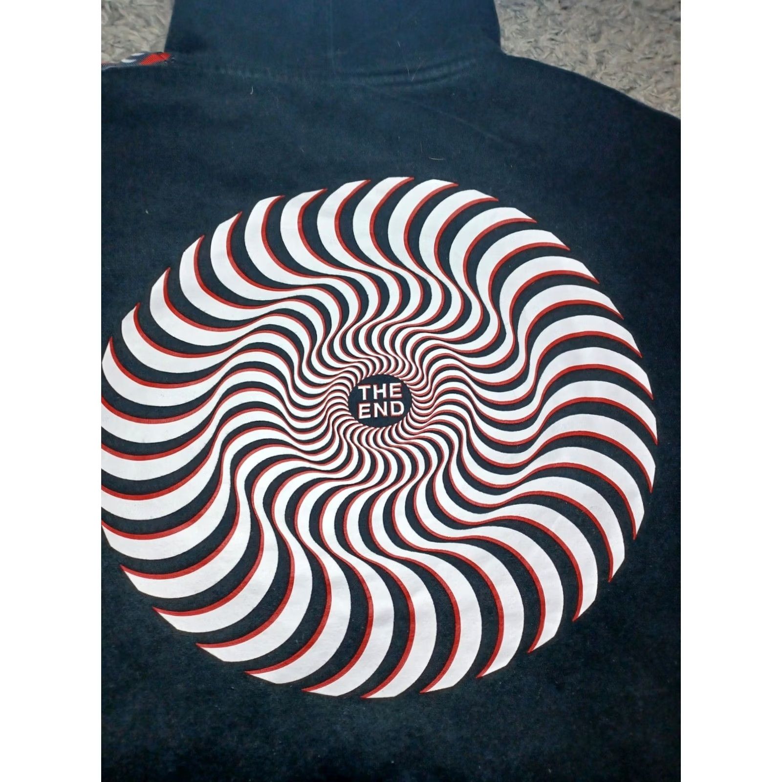 Spitfire VINTAGE Y2K 2000s Spitfire Wheels Skateboard Hoodie The End Size Medium Black Mens Pullover Skateboarding Size US M / EU 48-50 / 2 - 6 Thumbnail