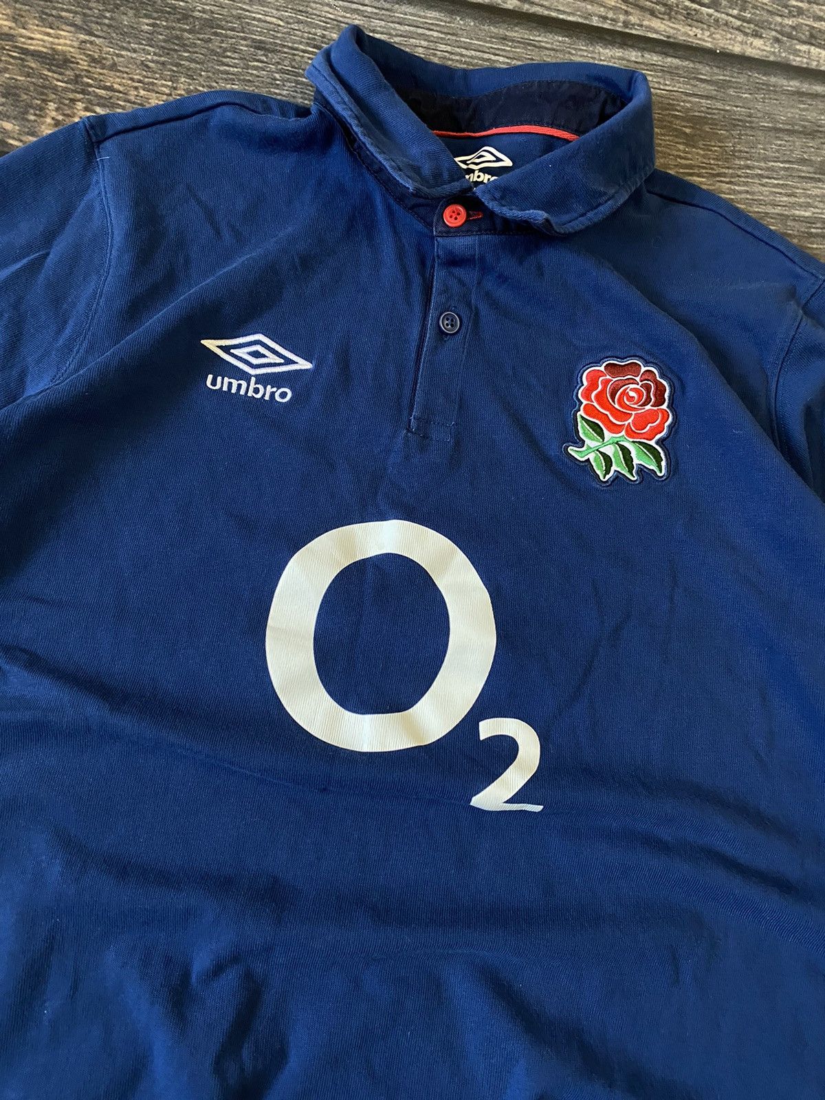 Umbro Umbro England Rugby jersey O2 y2k shirt Size US XL / EU 56 / 4 - 2 Thumbnail