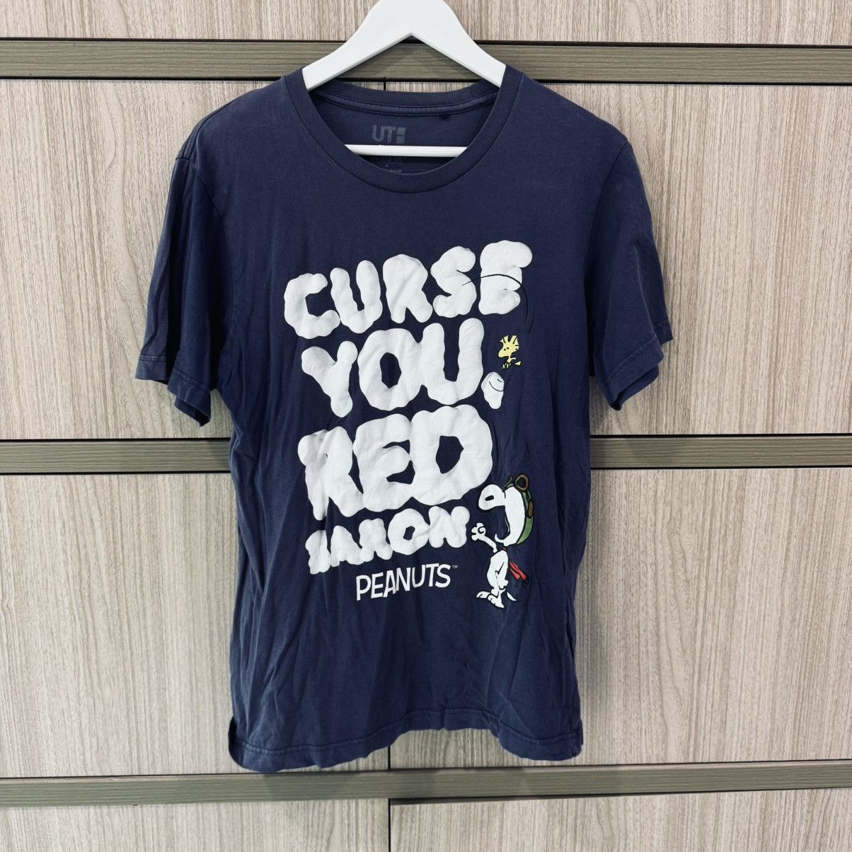 Peanuts Snoppy - Curse You Red Maron Size US S / EU 44-46 / 1 - 1 Thumbnail