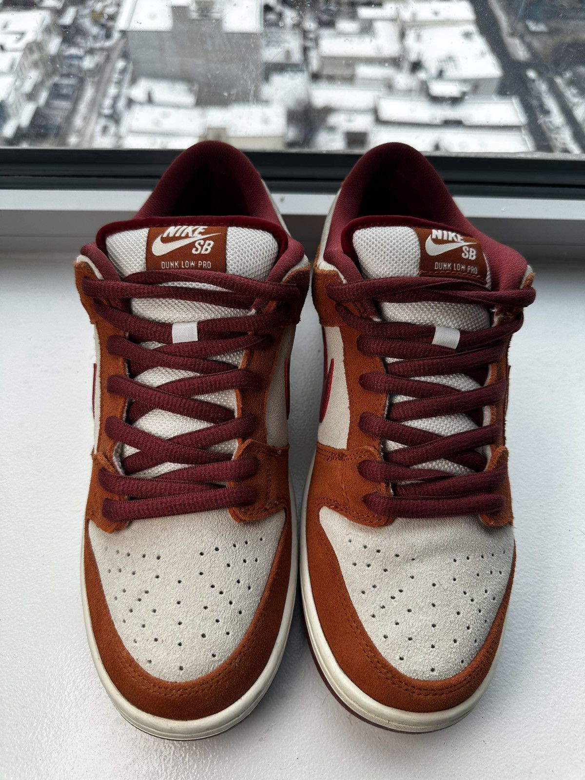 Nike Nike Dunk Low SB 2019 Dark Russet Orange Brown US9 Size US 9 / EU 42 - 1 Thumbnail