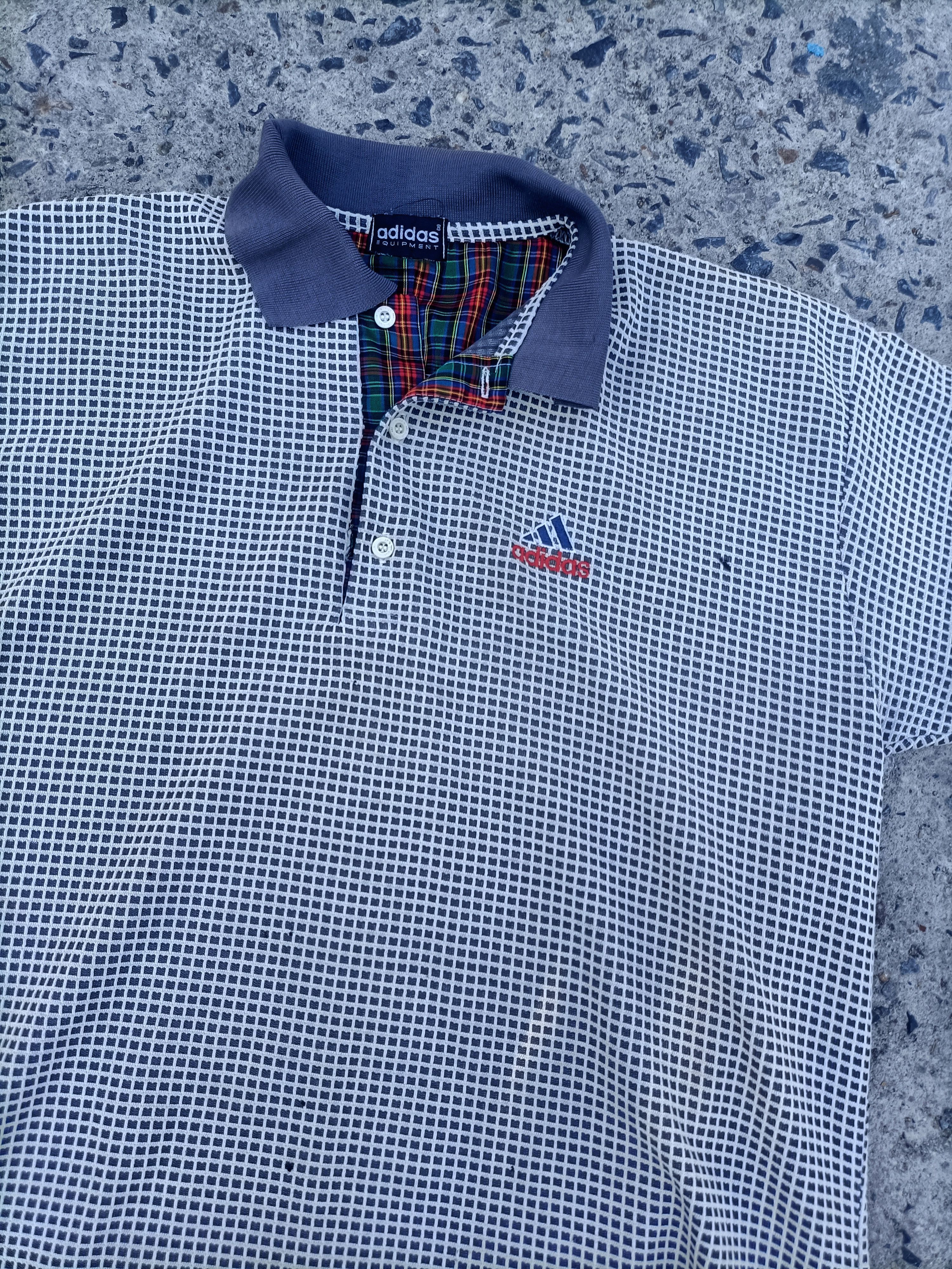 Adidas ⚜️2000s⚜️adidas equipment polo shirts Size US XL / EU 56 / 4 - 1 Thumbnail