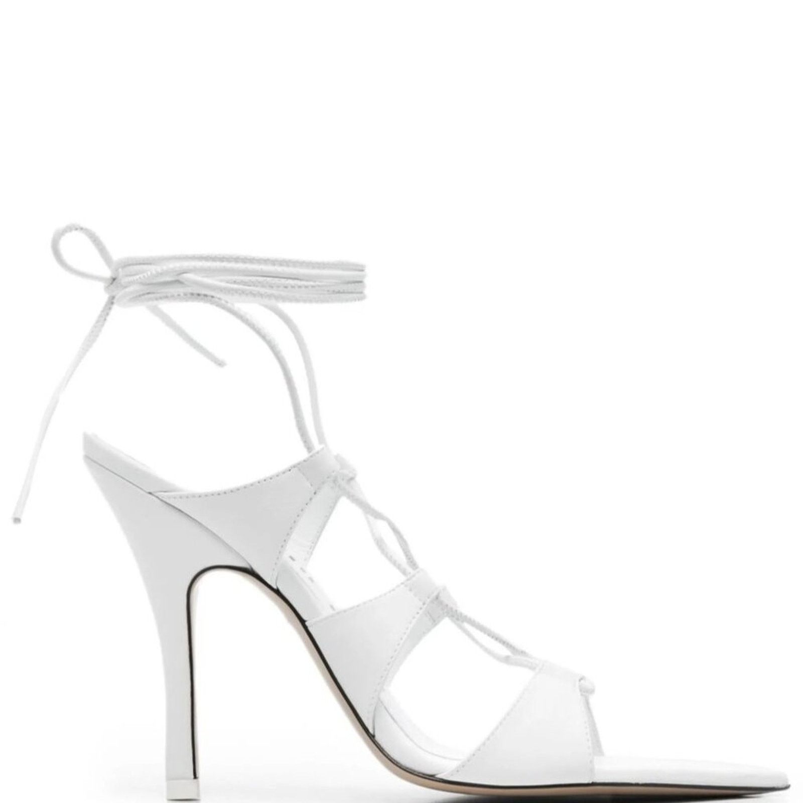 The Attico The Attico Renee lace-up 120mm sandals US9.5 / IT39.5 Size US 9.5 / IT 39.5 - 2 Thumbnail