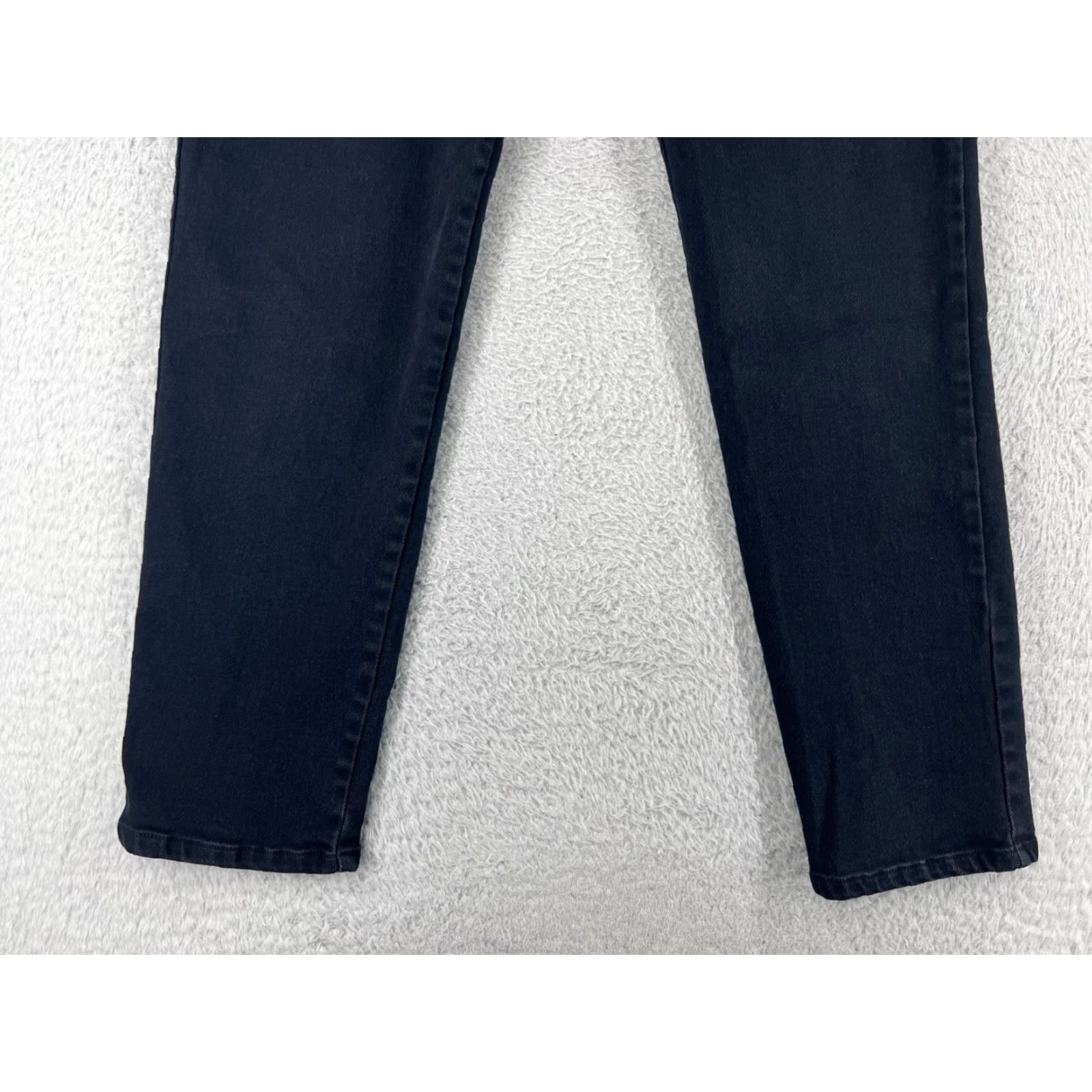 Gloria Vanderbilt Gloria Vanderbilt Jeans Womens 8 Black Denim Stretch Cotton Blend Straight Size 30" / US 8 / IT 44 - 6 Thumbnail
