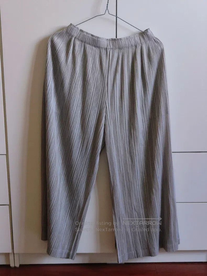 Issey Miyake Issey Miyake size:1 Light Gray Pants Size 42" / US 20 - 1 Thumbnail