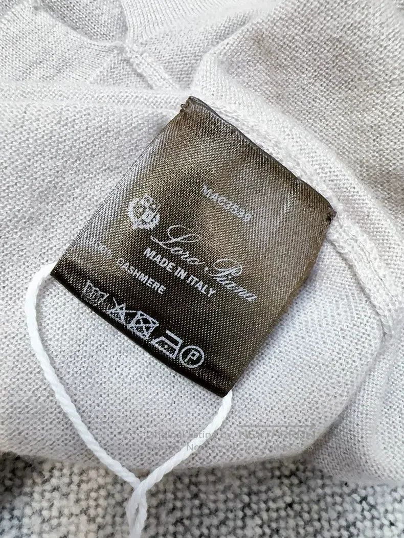 Loro Piana Loro Piana Light gray cashmere knit sweater Size S / US 4 / IT 40 - 7 Thumbnail