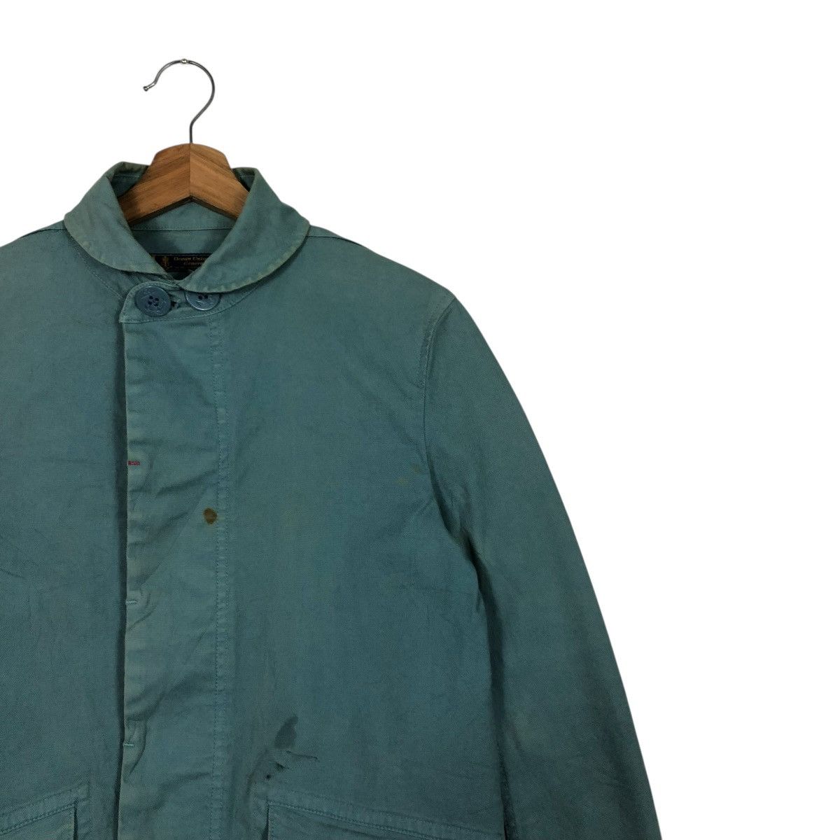 Vintage 🔥VINTAGE CHORE WORK MILITARY SHAWL COLLAR OCEAN UNION Size US S / EU 44-46 / 1 - 8 Thumbnail