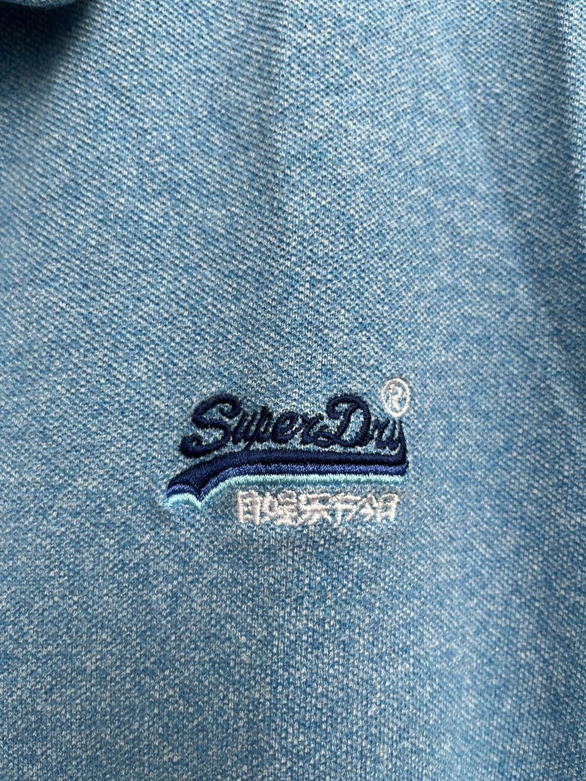 Superdry Superdry Classic Pique Polo Shirt Blue Size 4XL Size US XXL / EU 58 / 5 - 2 Thumbnail