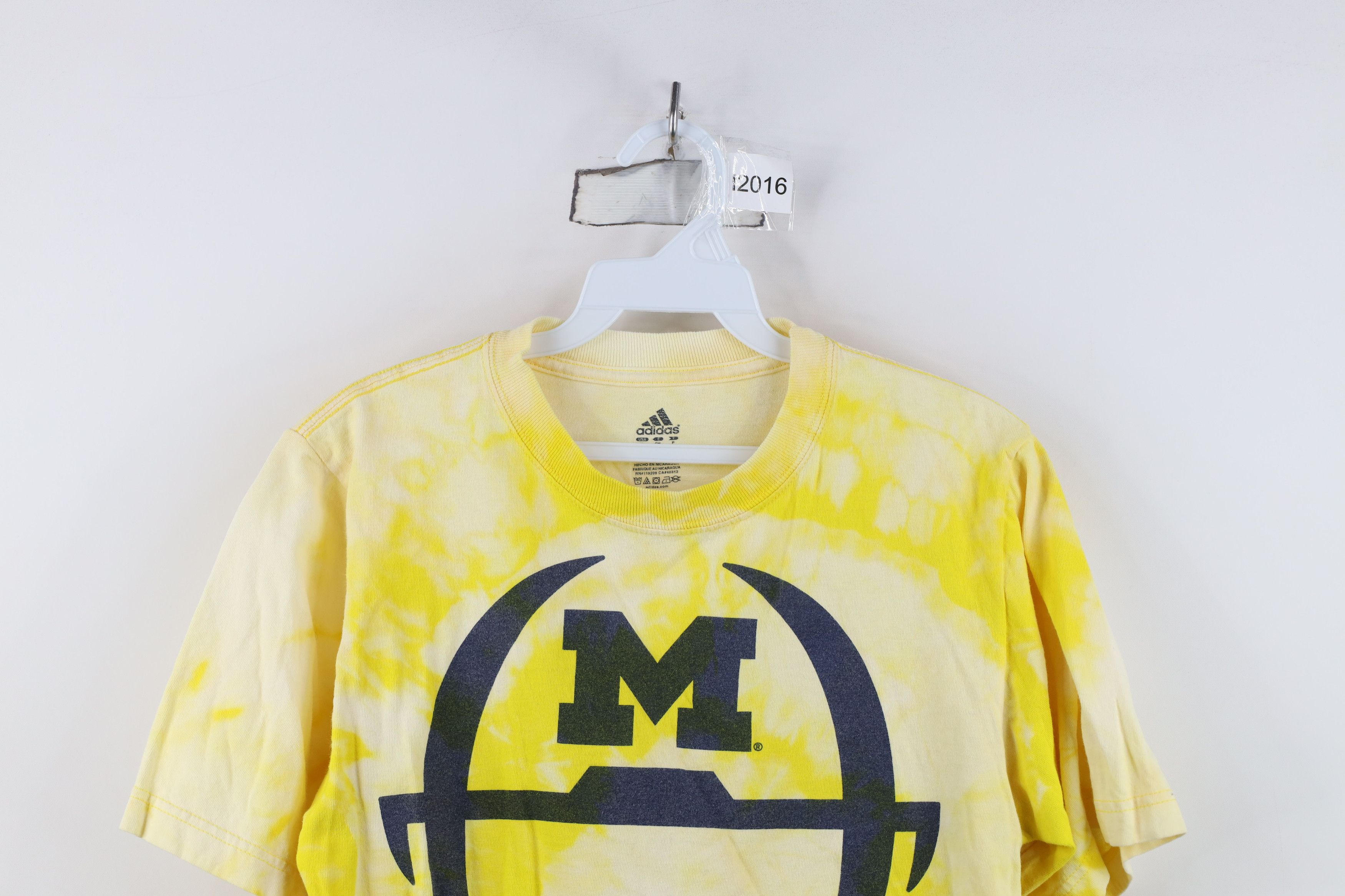Adidas Adidas University of Michigan Football Short Sleeve T-Shirt Size US S / EU 44-46 / 1 - 2 Thumbnail