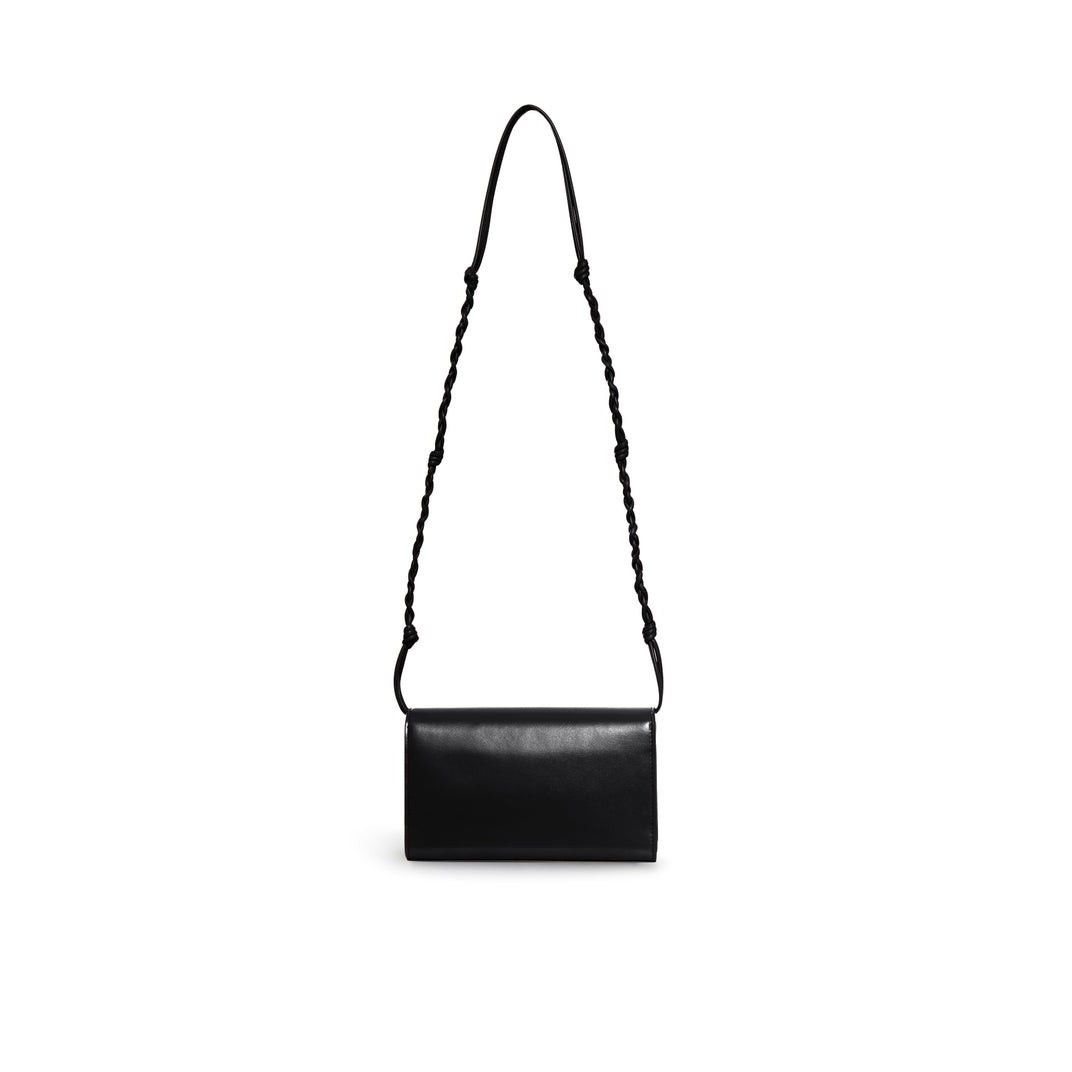 Jil Sander JIL SANDER Tangle Black Leather Shoulder Bag New And Authent Size ONE SIZE - 3 Thumbnail