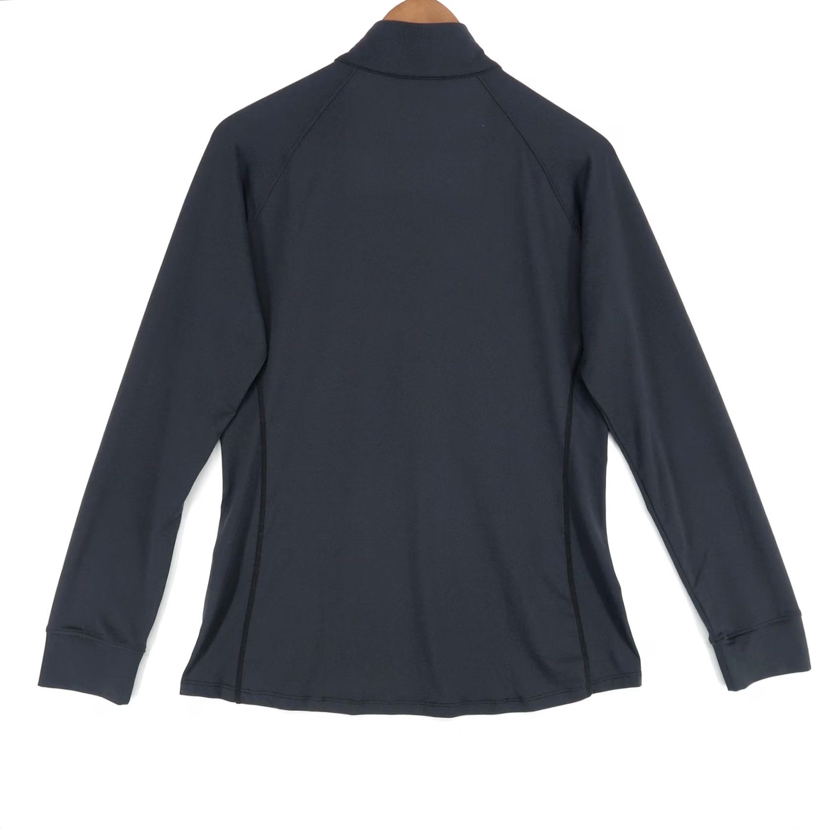 Born Born Primative Half Zip Pullover Womens Medium Dark Gray Functional Fitness Size M / US 6-8 / IT 42-44 - 2 Thumbnail