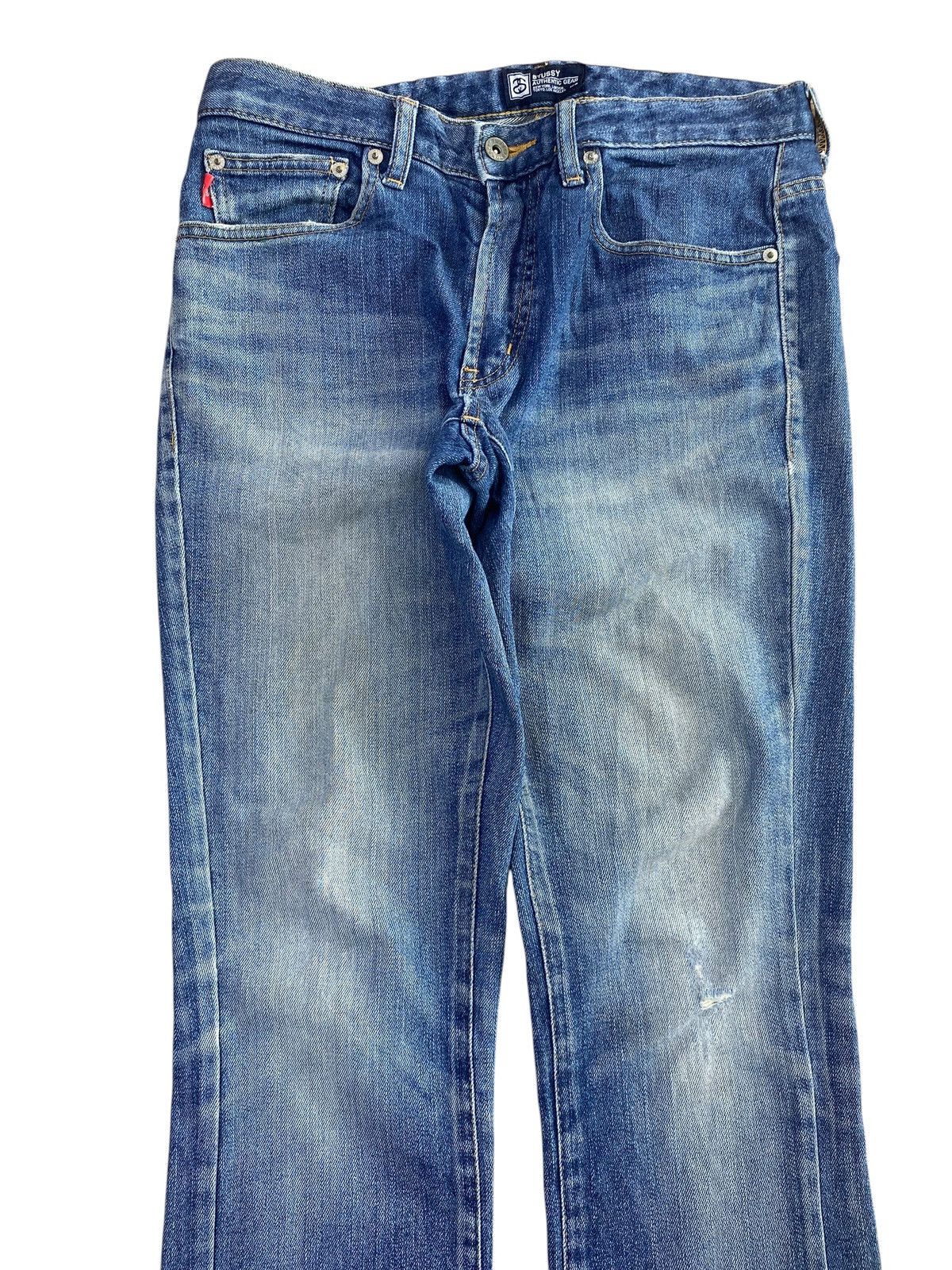Stussy Stussy Brand Faded Blue Wash Style Fitted Jeans Size US 32 / EU 48 - 2 Thumbnail