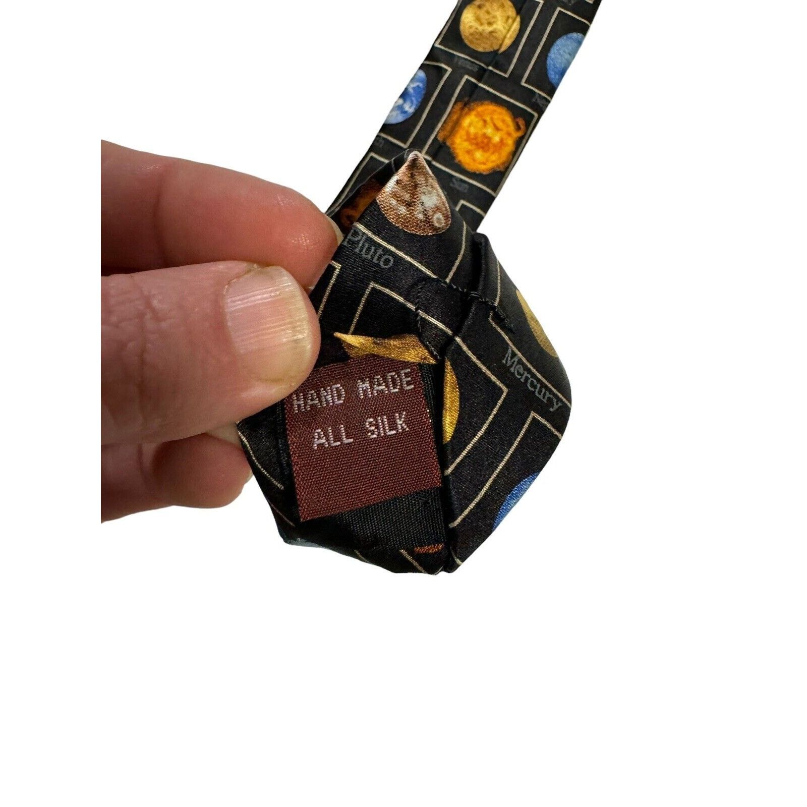 Other Museum Artifacts Planets With Names Necktie Pluto Mercury Size ONE SIZE - 6 Thumbnail