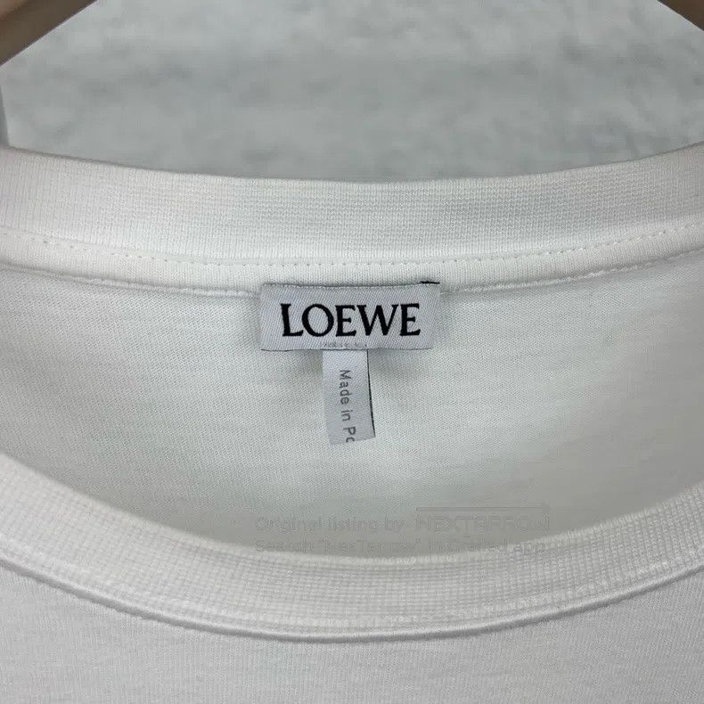 Loewe Loewe White Embossed印花Short Sleeve T-shirt Size US S / EU 44-46 / 1 - 3 Thumbnail