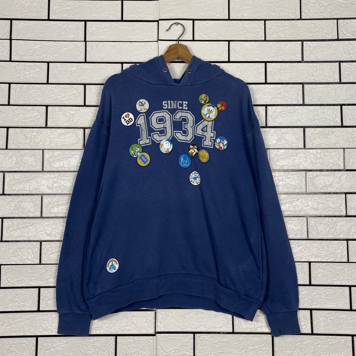 Japanese Brand Tokyo Disney Resort Big Logo Mickey Mouse Size US L / EU 52-54 / 3 - 13 Thumbnail