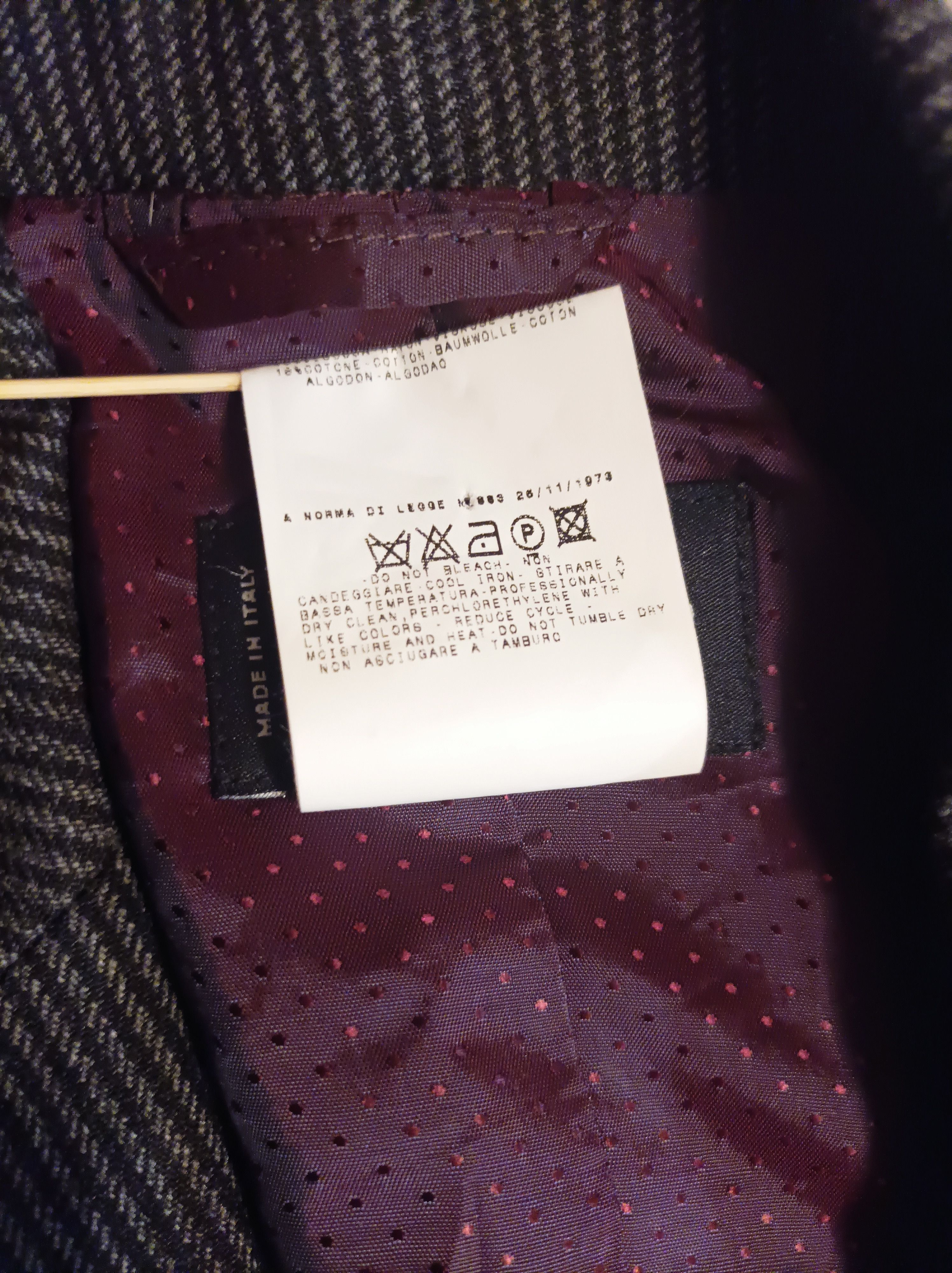 Dolce & Gabbana × Vintage Vintage Dolce & Gabbana Italy Wool Blazer striped y2k Jacket Size L / US 10 / IT 46 - 4 Thumbnail