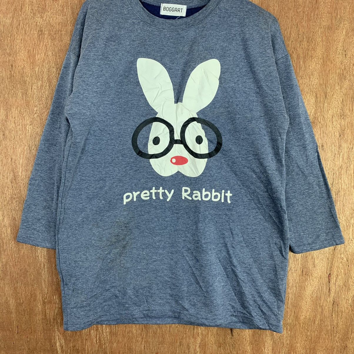 Vintage Boggart Grey - Vintage Sweatshirt Design Size US L / EU 52-54 / 3 - 8 Thumbnail