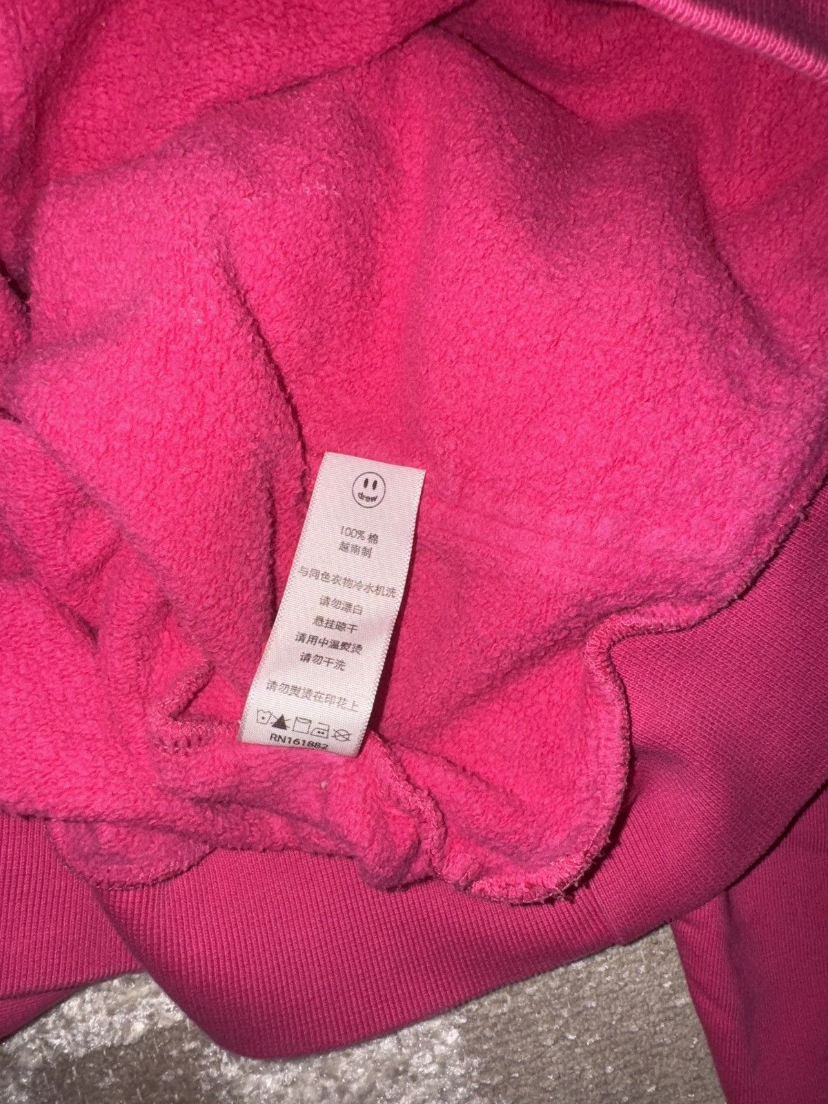 Drew House Mascot Hoodie Magenta Pink Size US M / EU 48-50 / 2 - 7 Thumbnail