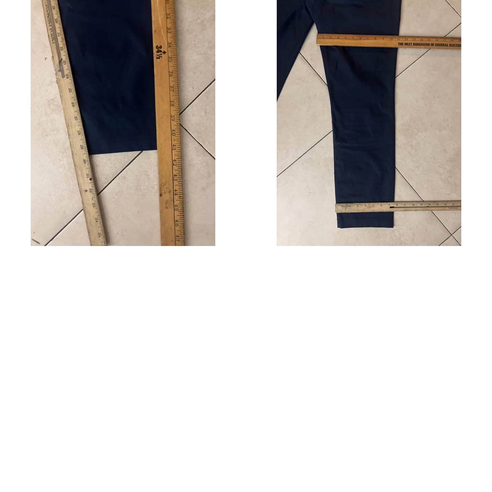 Vintage Public Rec Blue Chino Pants Mens 33x32 Straight Leg 5 Pocket Casual Zip Fly Size US 33 - 8 Thumbnail