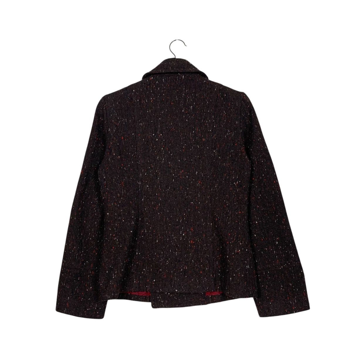 Japanese Brand RELACHER Flecked Wool Double Breasted Coat #2739-C123 Size S / US 4 / IT 40 - 14 Thumbnail