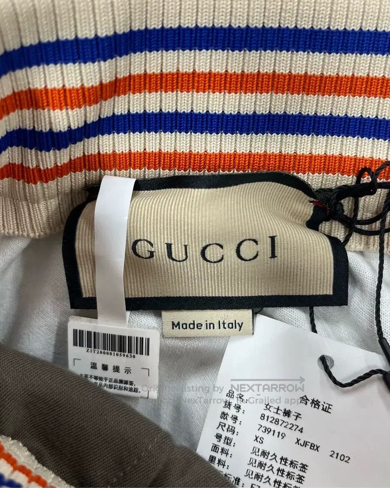 Gucci Gucci SizeXS Embroidered Shiba Inu full logo shorts Size US 27 - 4 Thumbnail