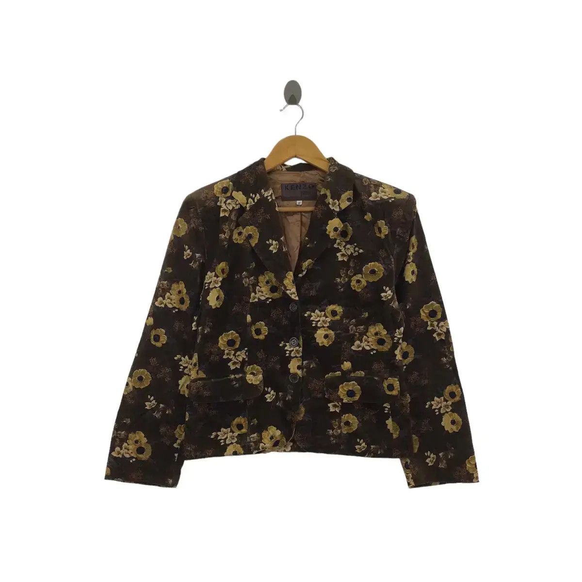 Kenzo Vintage KENZO PARIS JEANS Collection Floral AOP Jacket Size S / US 4 / IT 40 - 1 Thumbnail