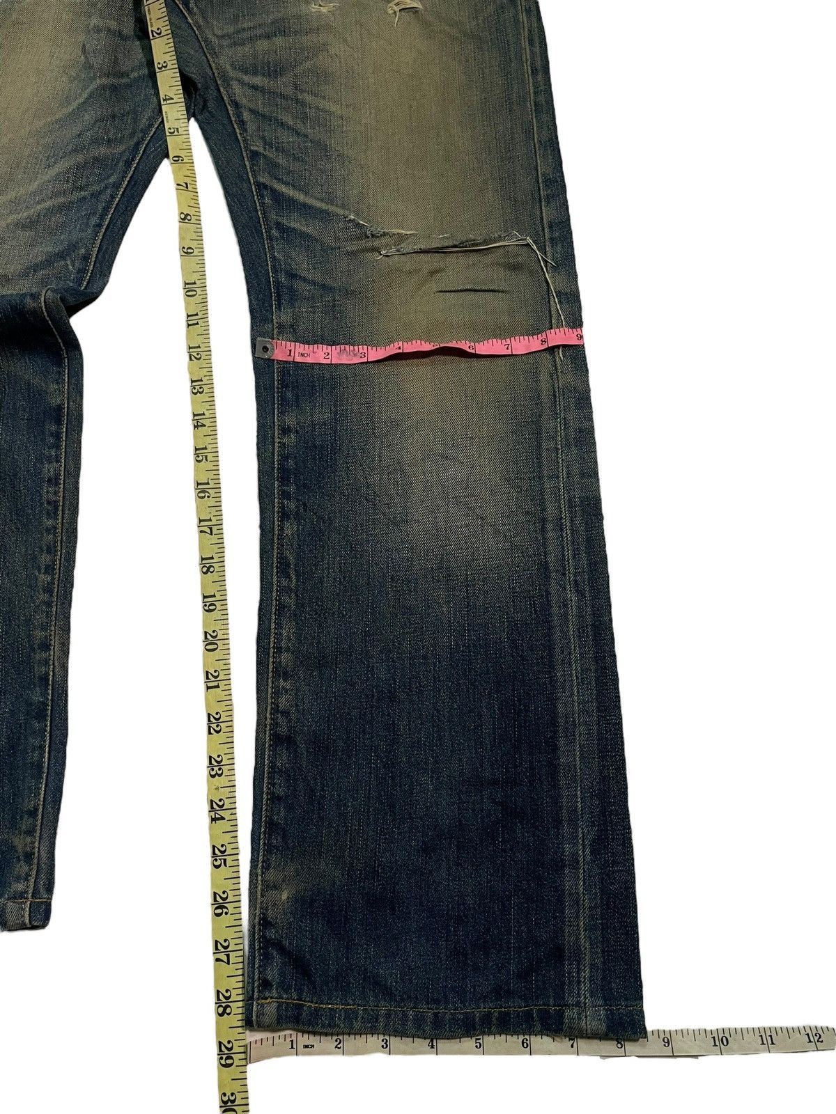 Levi's Vintage Levi’s 505 Jeans Distressed Straight Denim size 34 Size US 34 / EU 50 - 19 Thumbnail