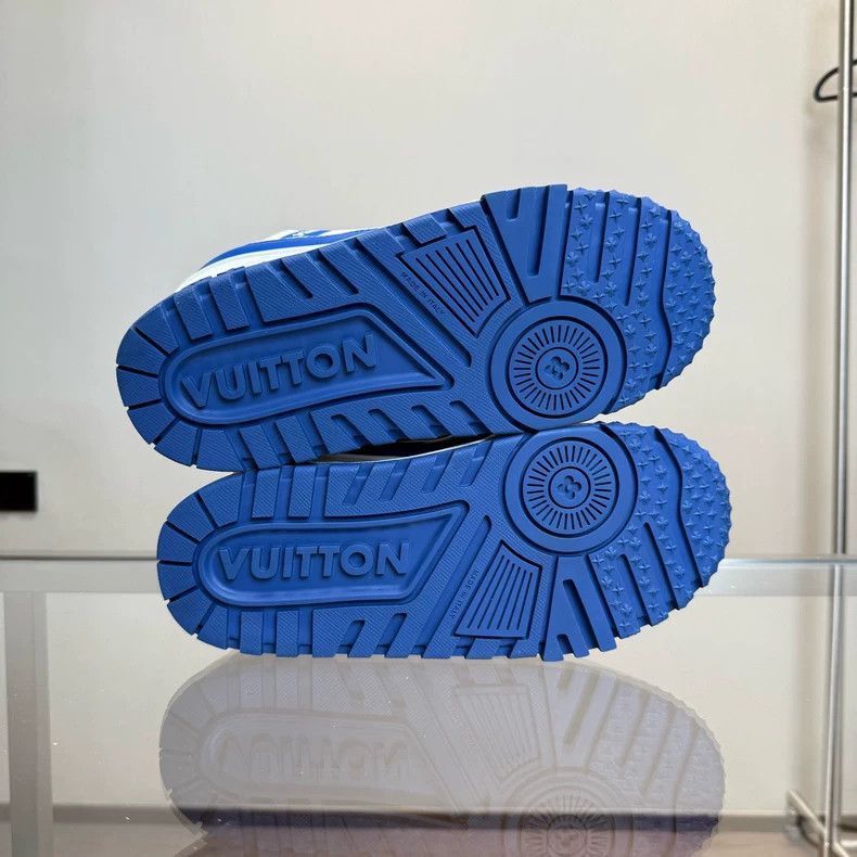 Louis Vuitton LV Louis Vuitton Trainer Maxi Sneakers UK7-2506 Size US 8 / EU 41 - 7 Thumbnail