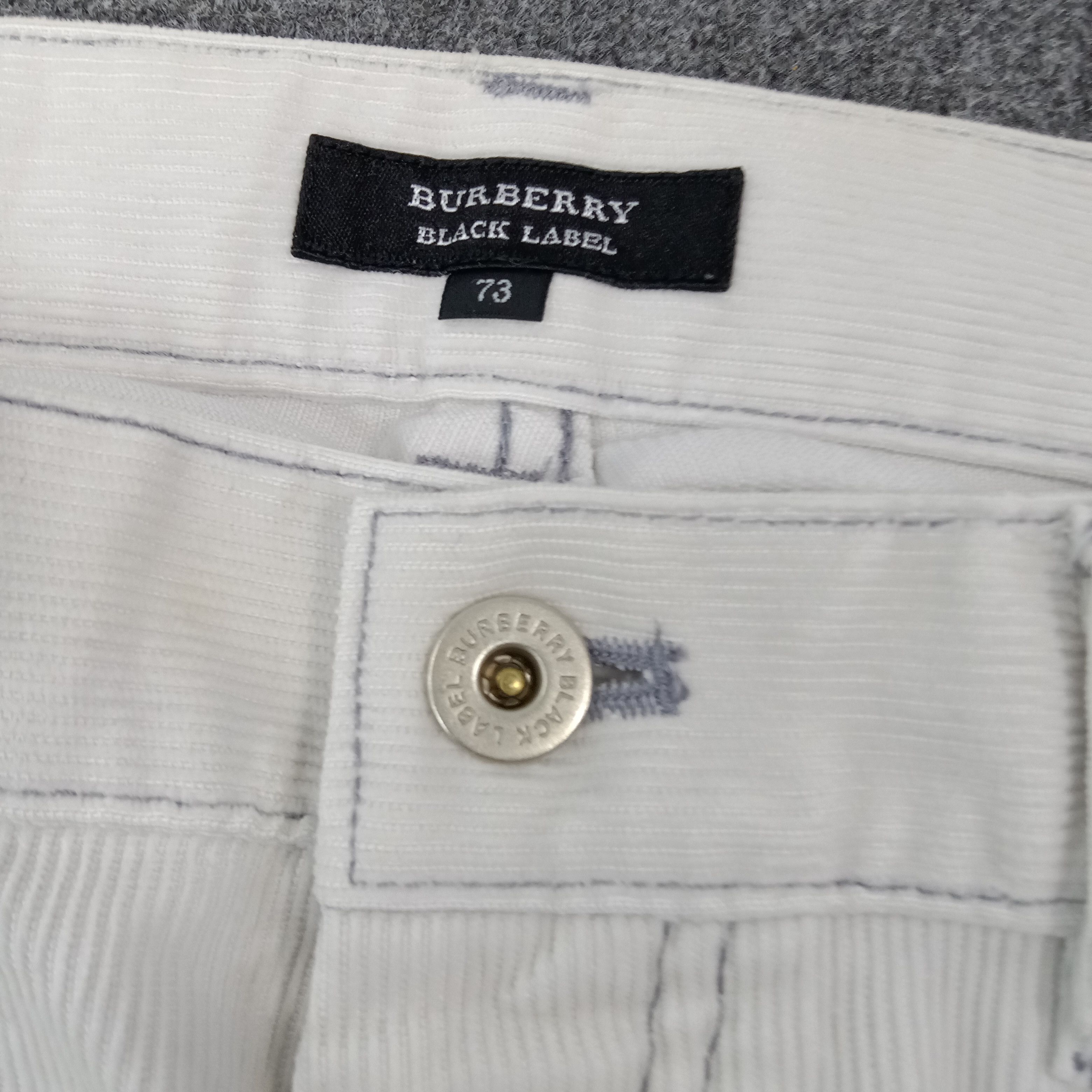 Burberry Burberry Black Label Designer Corduroy Pants C265N31 Size US 30 / EU 46 - 4 Thumbnail