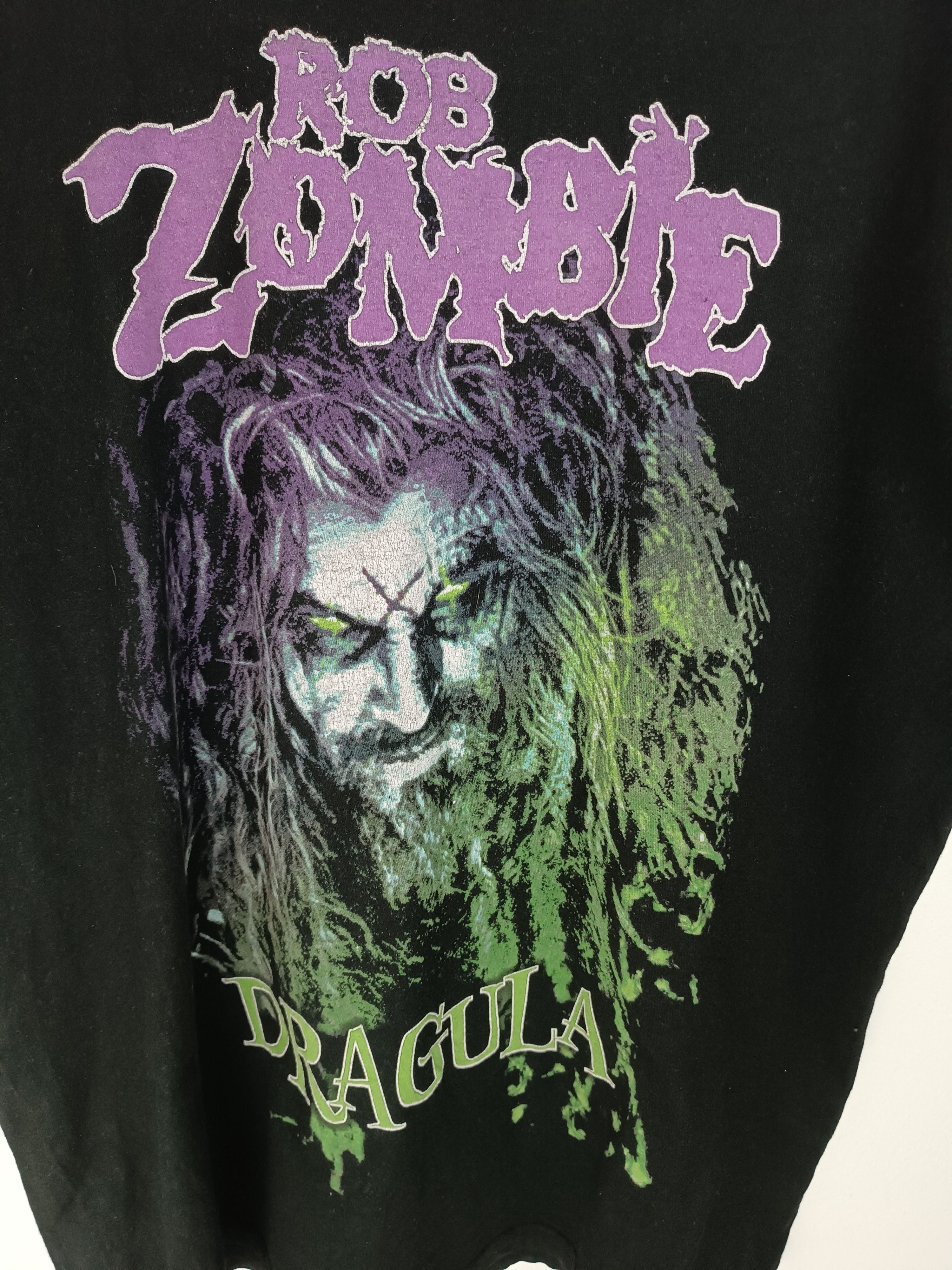 Band Tees VINTAGE ROB ZOMBIE "DRAGULA" TEE (alice cooper ozzy iggy pop Size US XL / EU 56 / 4 - 9 Thumbnail