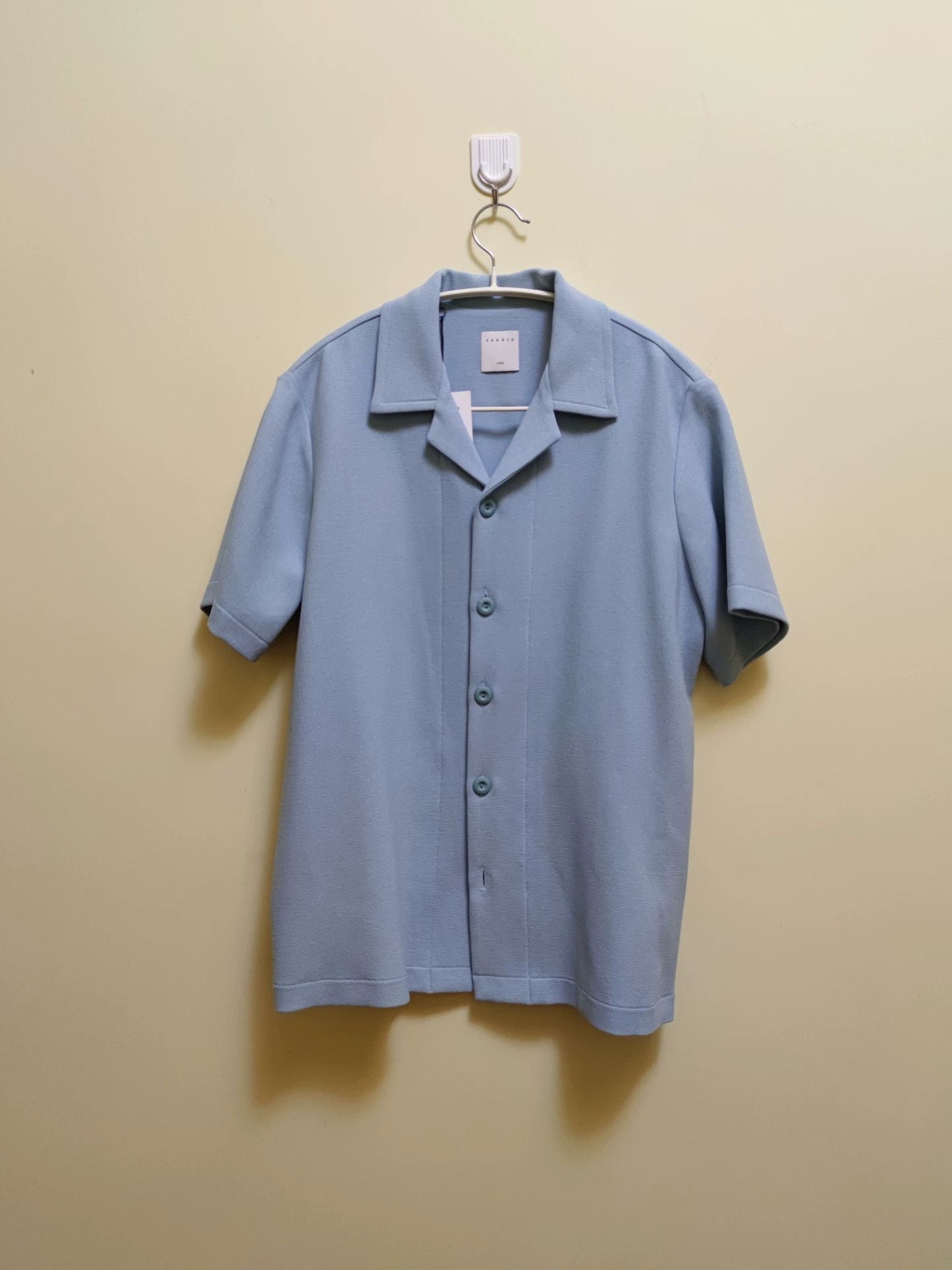 Sandro Sandro French Style Men’s Shirt Size US S / EU 44-46 / 1 - 1 Thumbnail