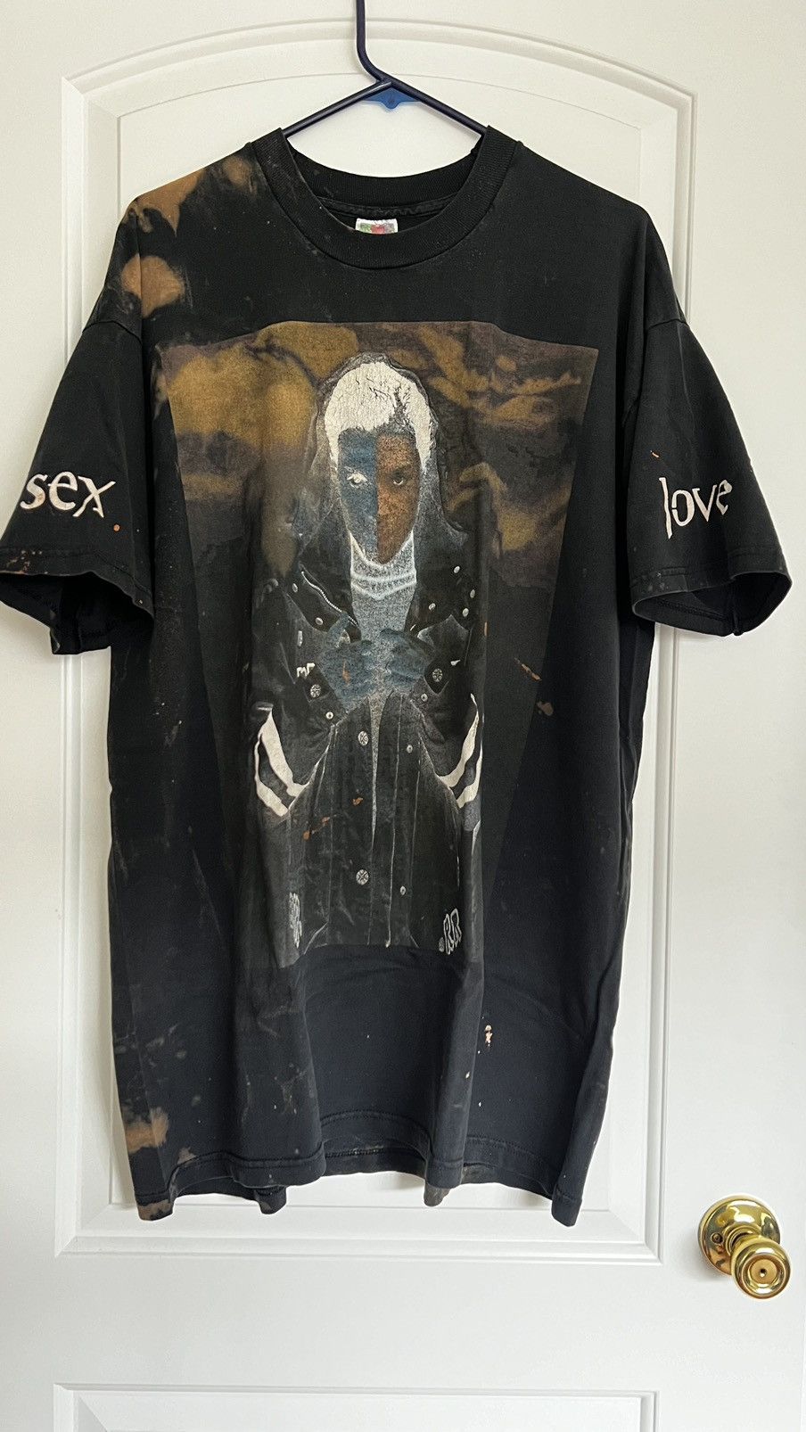 image of Vintage | Prince Love Sex Liberty in Black, Men's (Size 2XL)