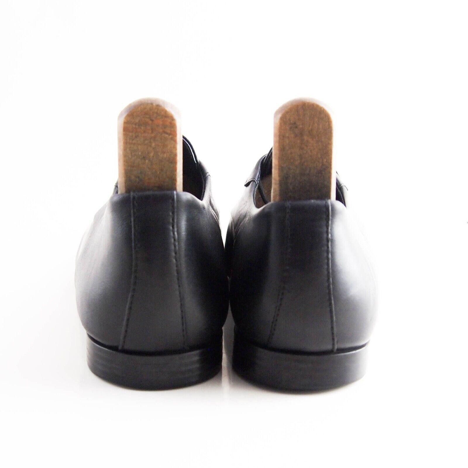 Versace Versace Cap Toe Oxfords Black Leather Mens US 10 EU 43 Size US 10 / EU 43 - 8 Thumbnail