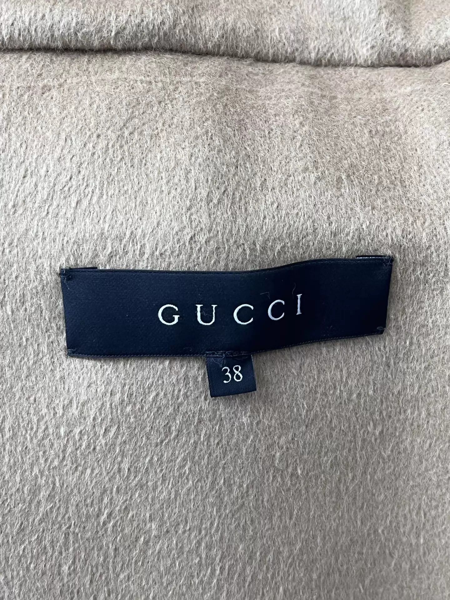 Gucci Gucci double-faced wool camel overcoat knit buttons wmn 38 Size XS / US 0-2 / IT 36-38 - 4 Thumbnail