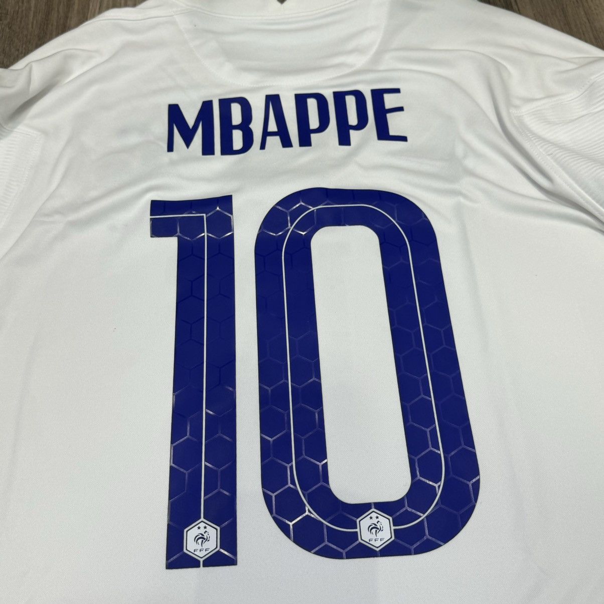 Nike France 20/21 away shirt #10 Mbappe (bnwt) Size US XL / EU 56 / 4 - 6 Thumbnail