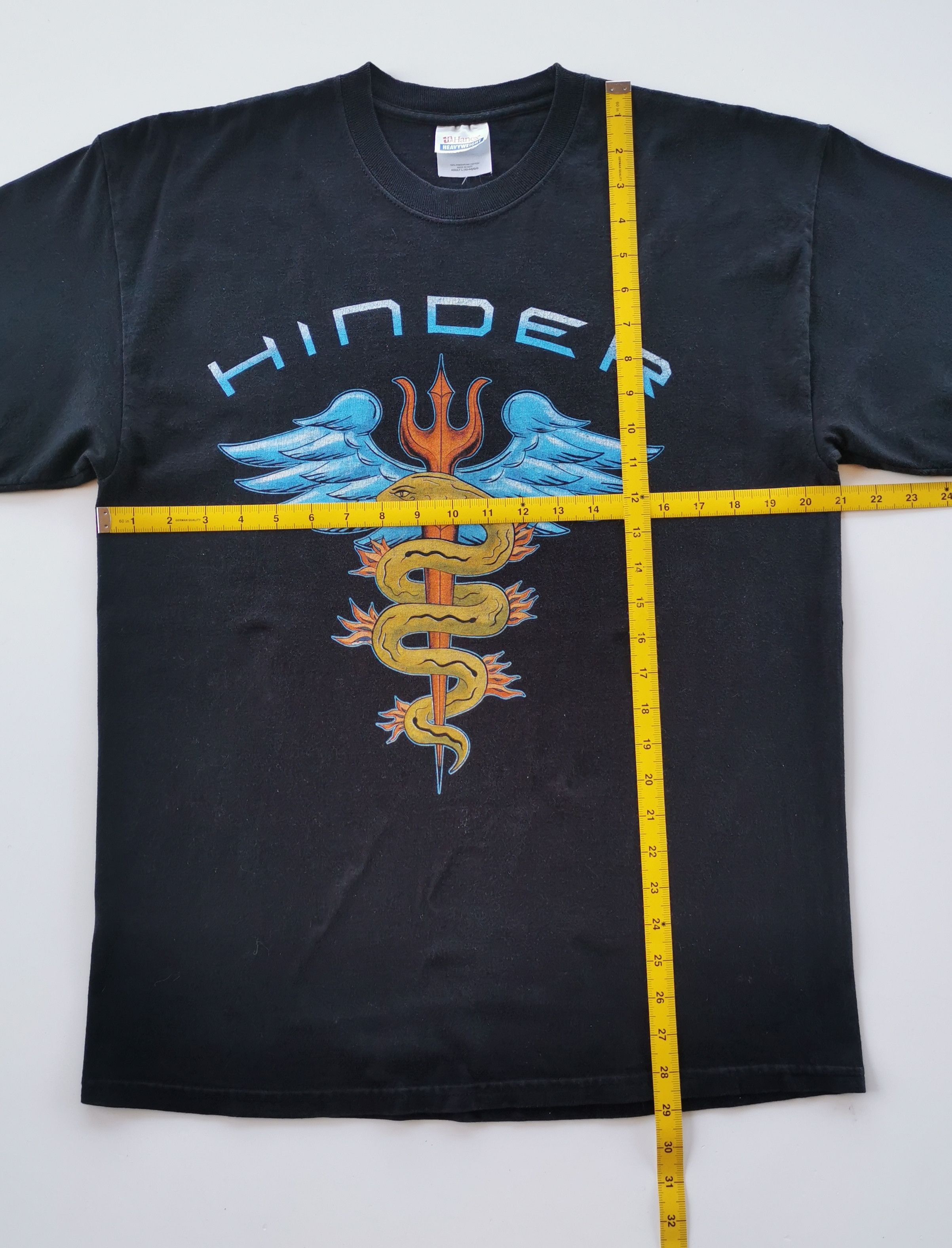 Band Tees Vintage Hinder Rock Band Tshirt Lips Of Angel Size US L / EU 52-54 / 3 - 7 Thumbnail