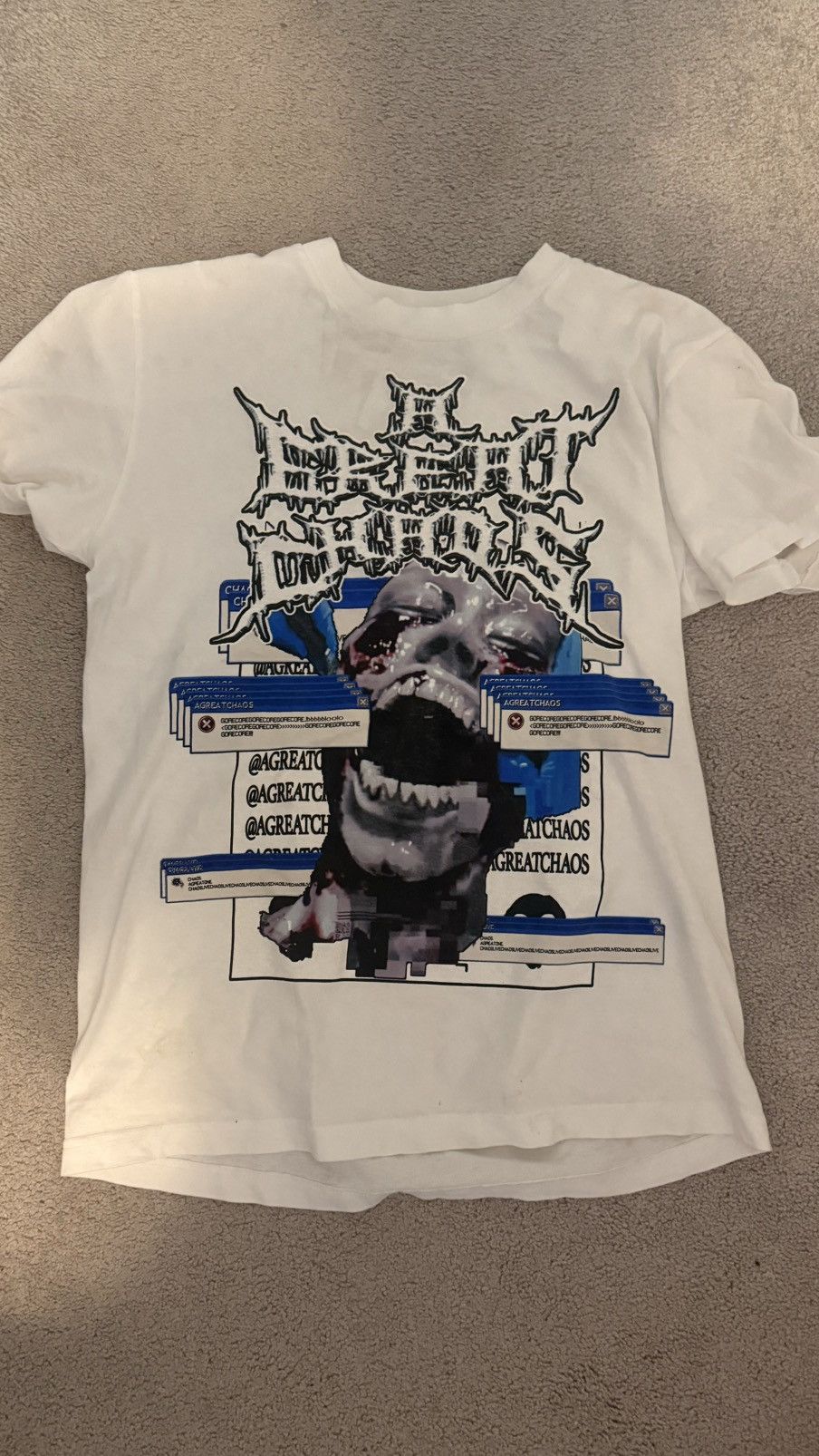Destroy Lonely × Ken Carson × Playboi Carti Ken Carson merch tee Size US S / EU 44-46 / 1 - 1 Thumbnail