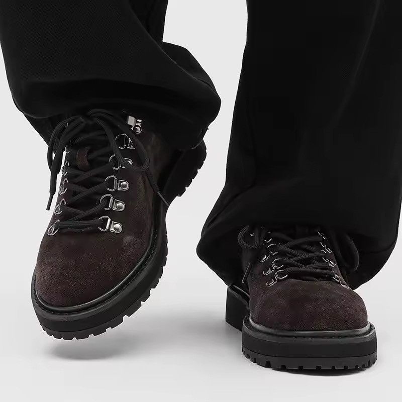Genuine Leather Real Leather British Casual Brown Boots Size US 9 / EU 42 - 1 Thumbnail