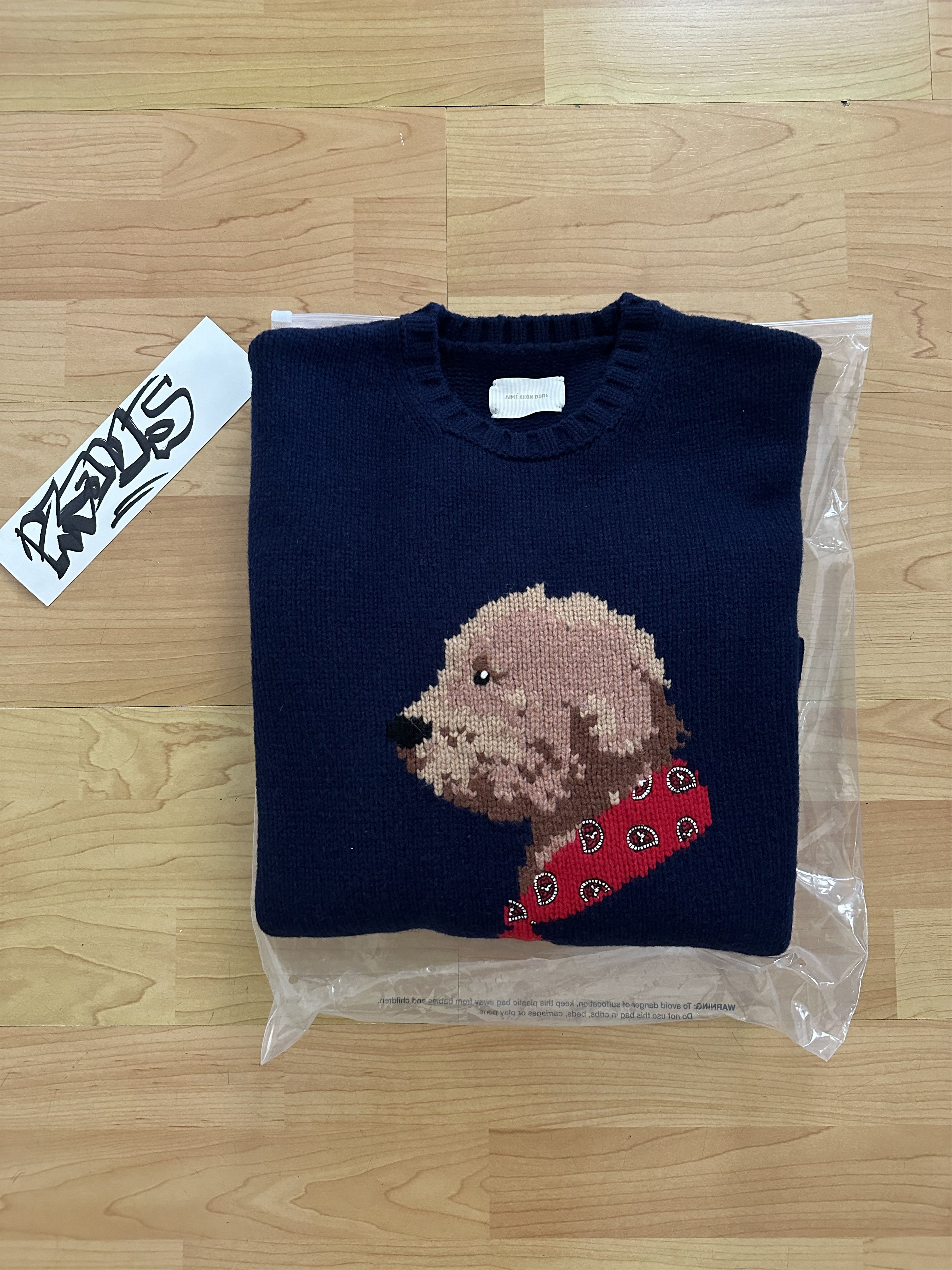Aime Leon Dore Aime Leon Dore ALD Collegiate Buddy Knit Sweater Small Size US S / EU 44-46 / 1 - 1 Thumbnail