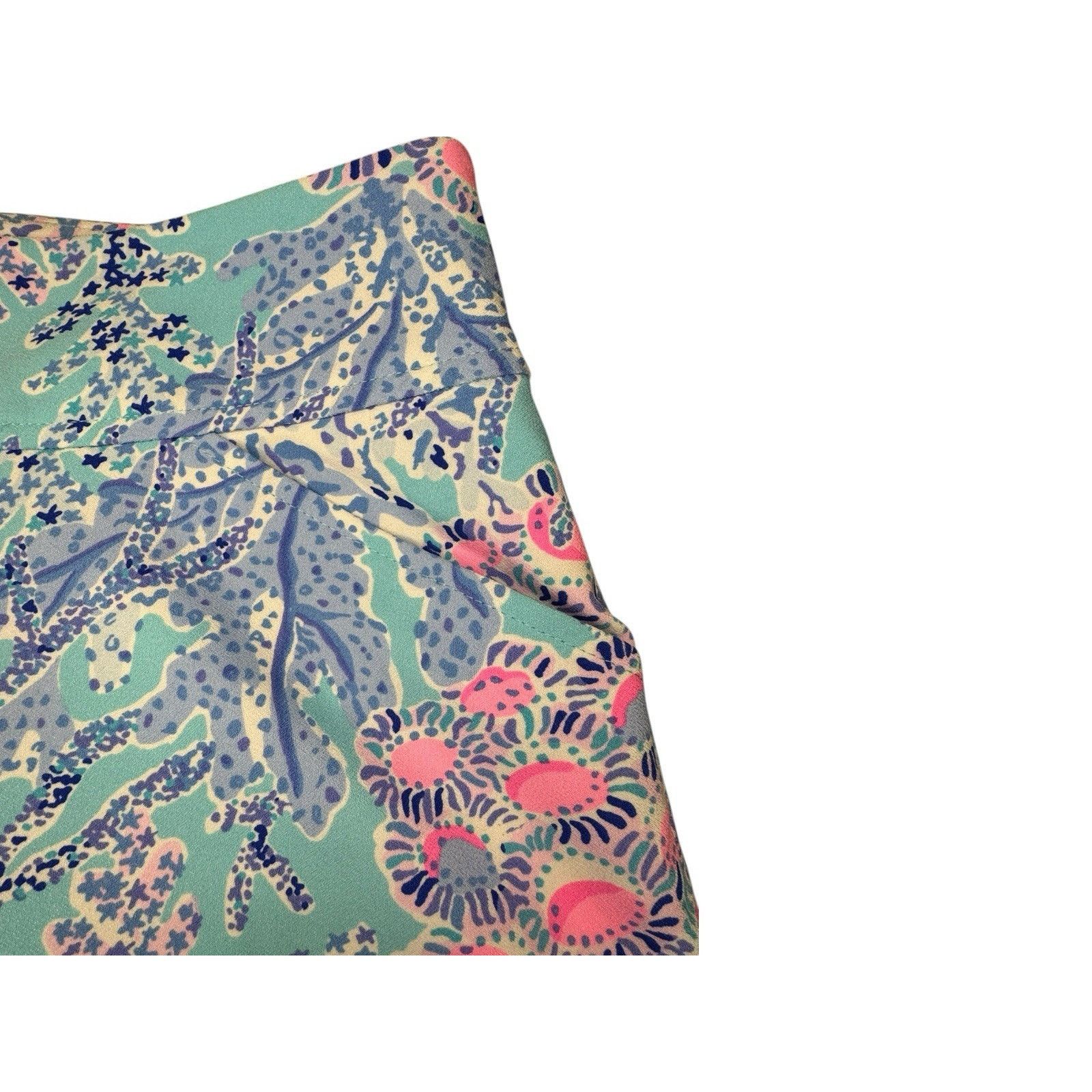 Lilly Pulitzer Lilly Pulitzer Jonas Skort Blue Ibiza Now You Sea Me Size 24" / US 00 / IT 34 - 2 Thumbnail