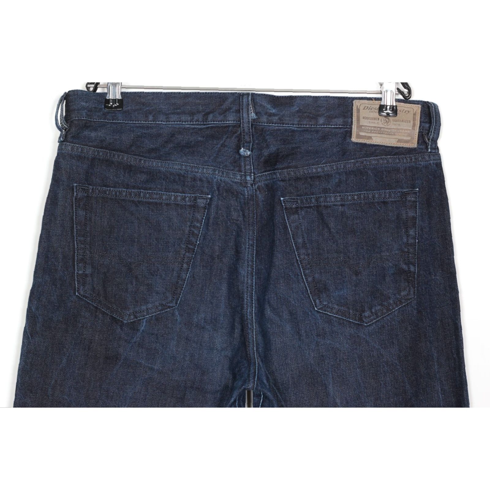 Diesel DIESEL MARKHY 080AE Tapered Jeans Men W34 L30 Made in ITALY DZ7989 blue denim 5-pocket Mens Jeans Size US 34 / EU 50 - 3 Thumbnail