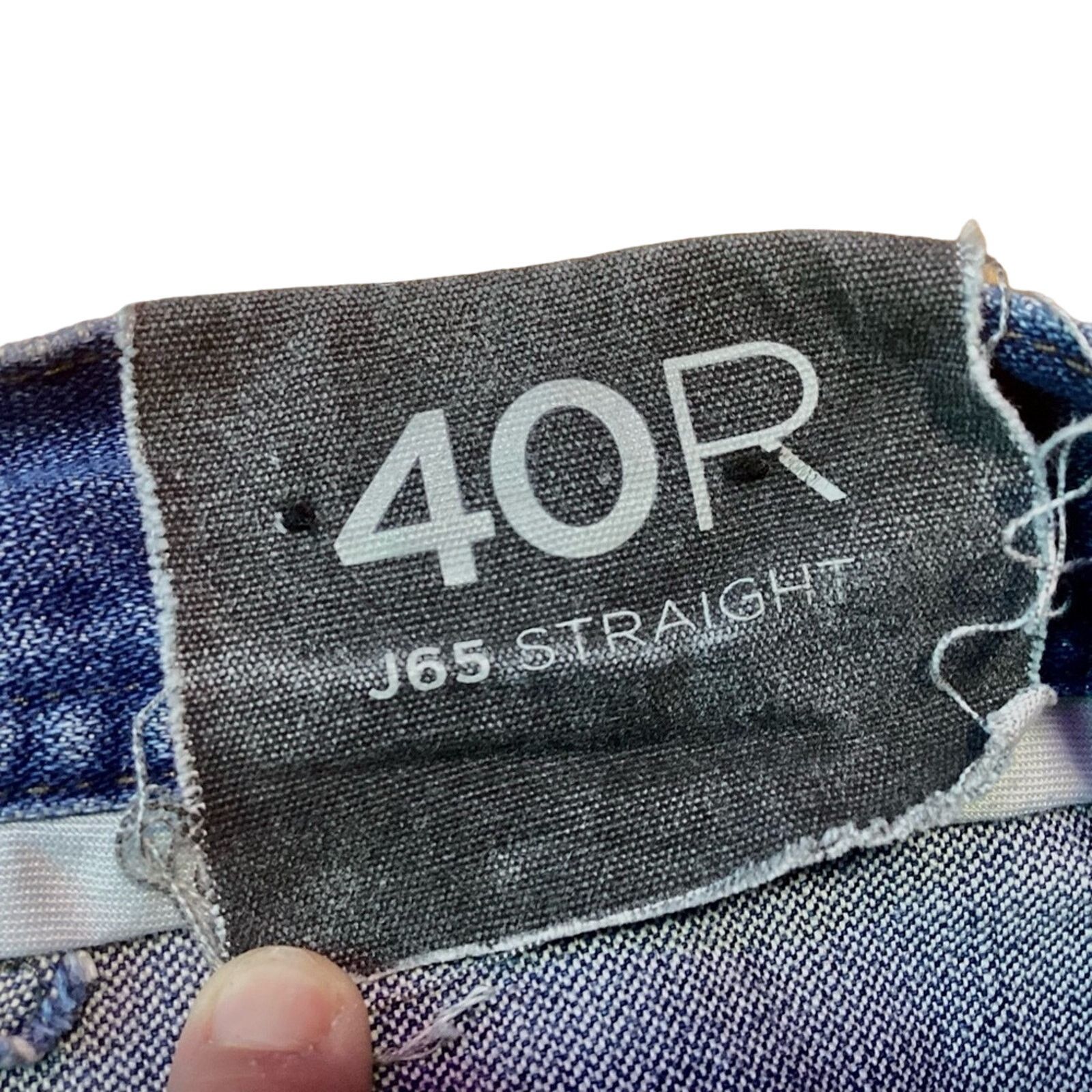 Armani Exchange Armani Exchange J65 Straight Jeans Size US 40 / EU 56 - 7 Thumbnail